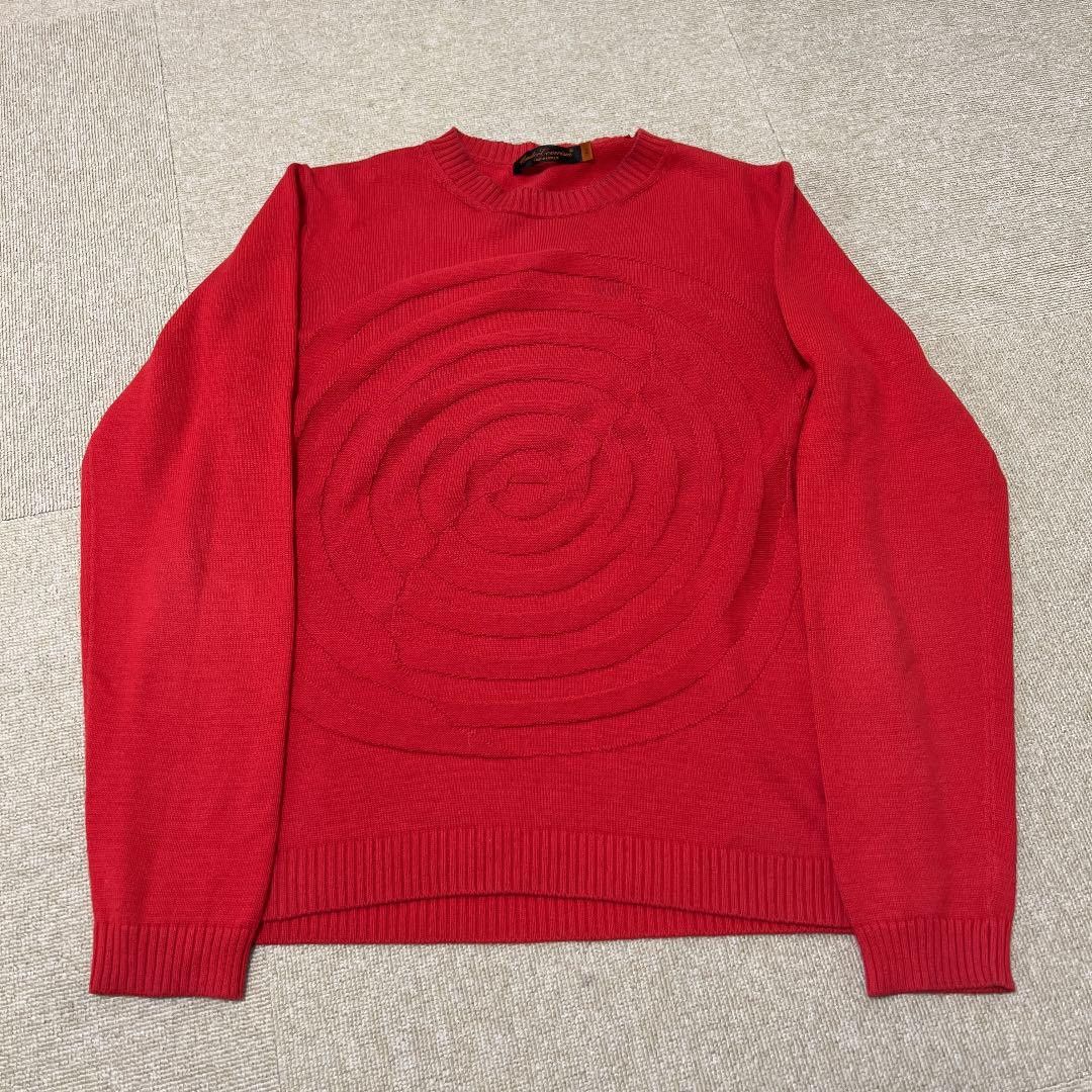 Undercover Rare Target Spiral Knit Sweater Size US M / EU 48-50 / 2 - 1 Thumbnail