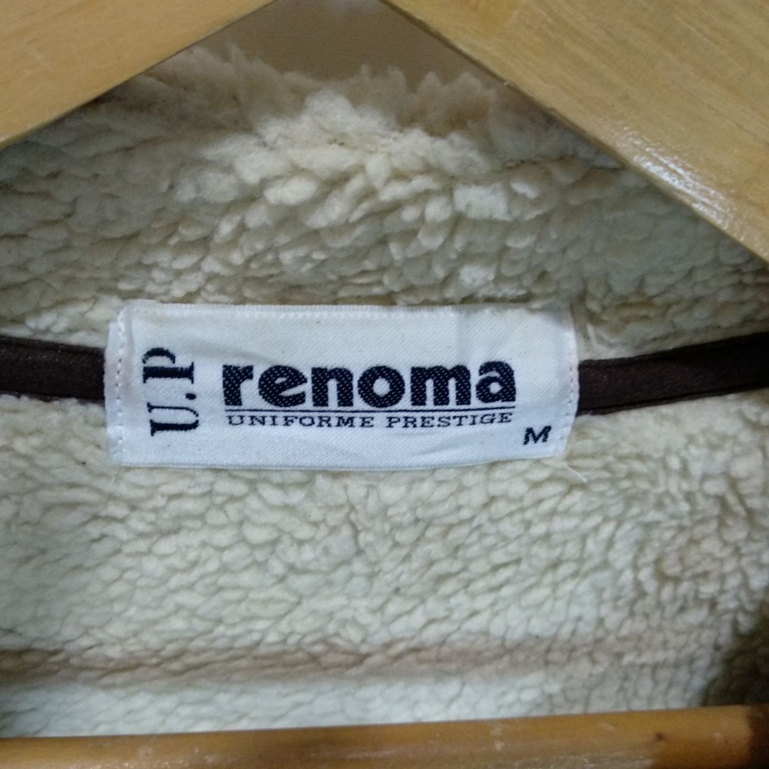 Renoma Vintage 90's UP RENOMA Fluffy Fleece Sherpa Jacket Size US M / EU 48-50 / 2 - 9 Thumbnail