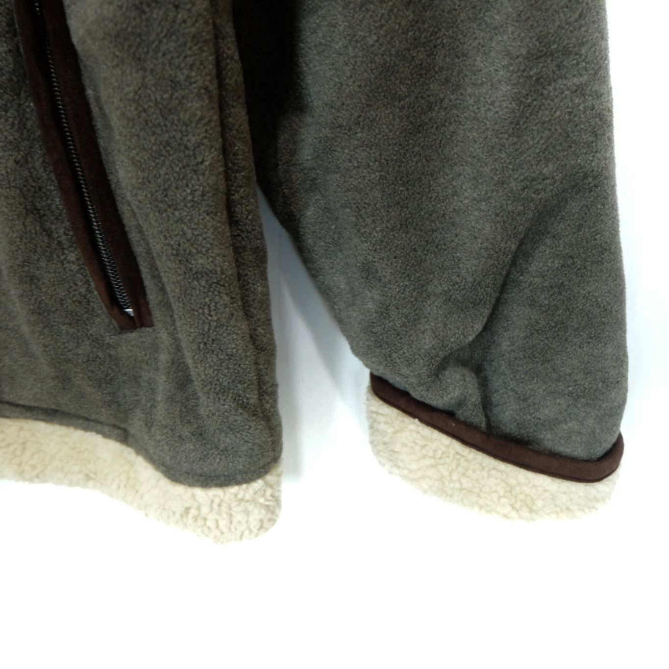 Renoma Vintage 90's UP RENOMA Fluffy Fleece Sherpa Jacket Size US M / EU 48-50 / 2 - 6 Thumbnail