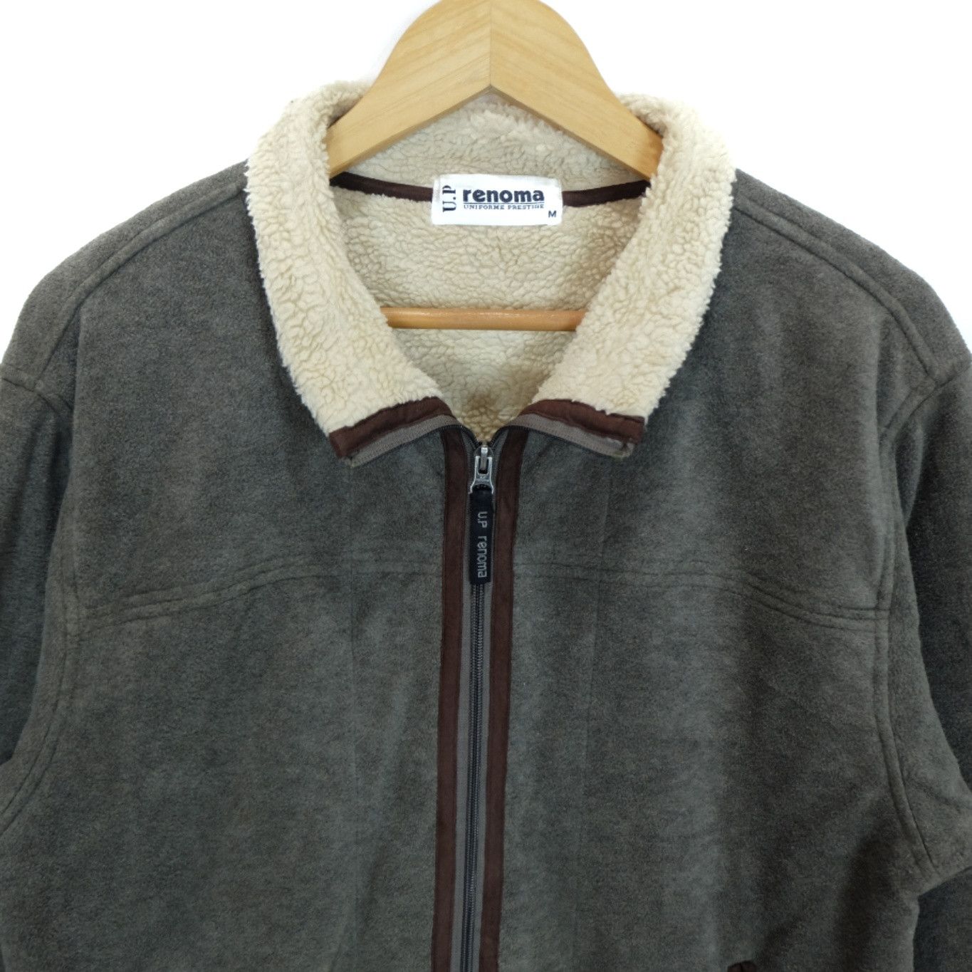 Renoma Vintage 90's UP RENOMA Fluffy Fleece Sherpa Jacket Size US M / EU 48-50 / 2 - 4 Thumbnail