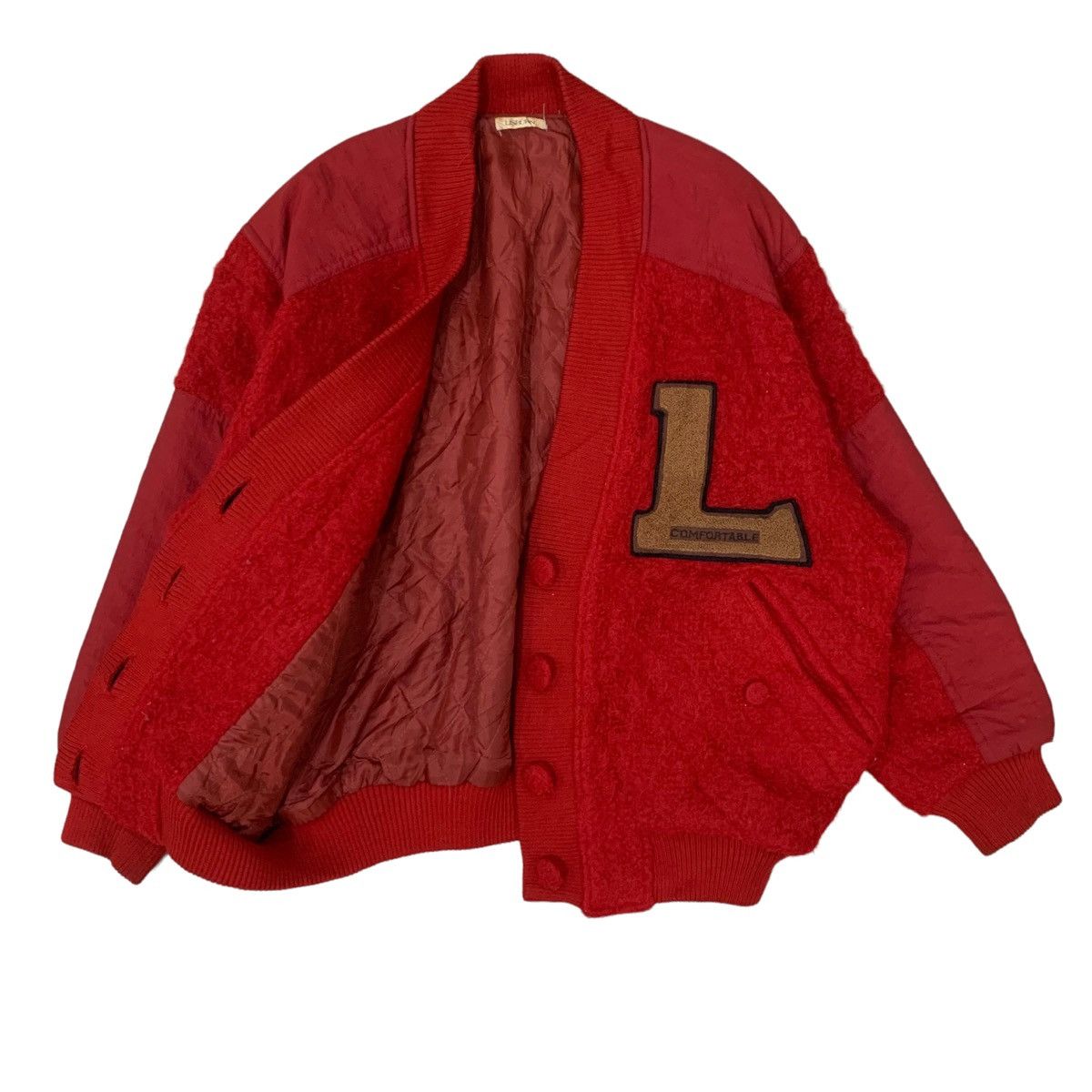 Japanese Brand Vintage Lisburn Wool Bomber Jacket Size US M / EU 48-50 / 2 - 3 Thumbnail
