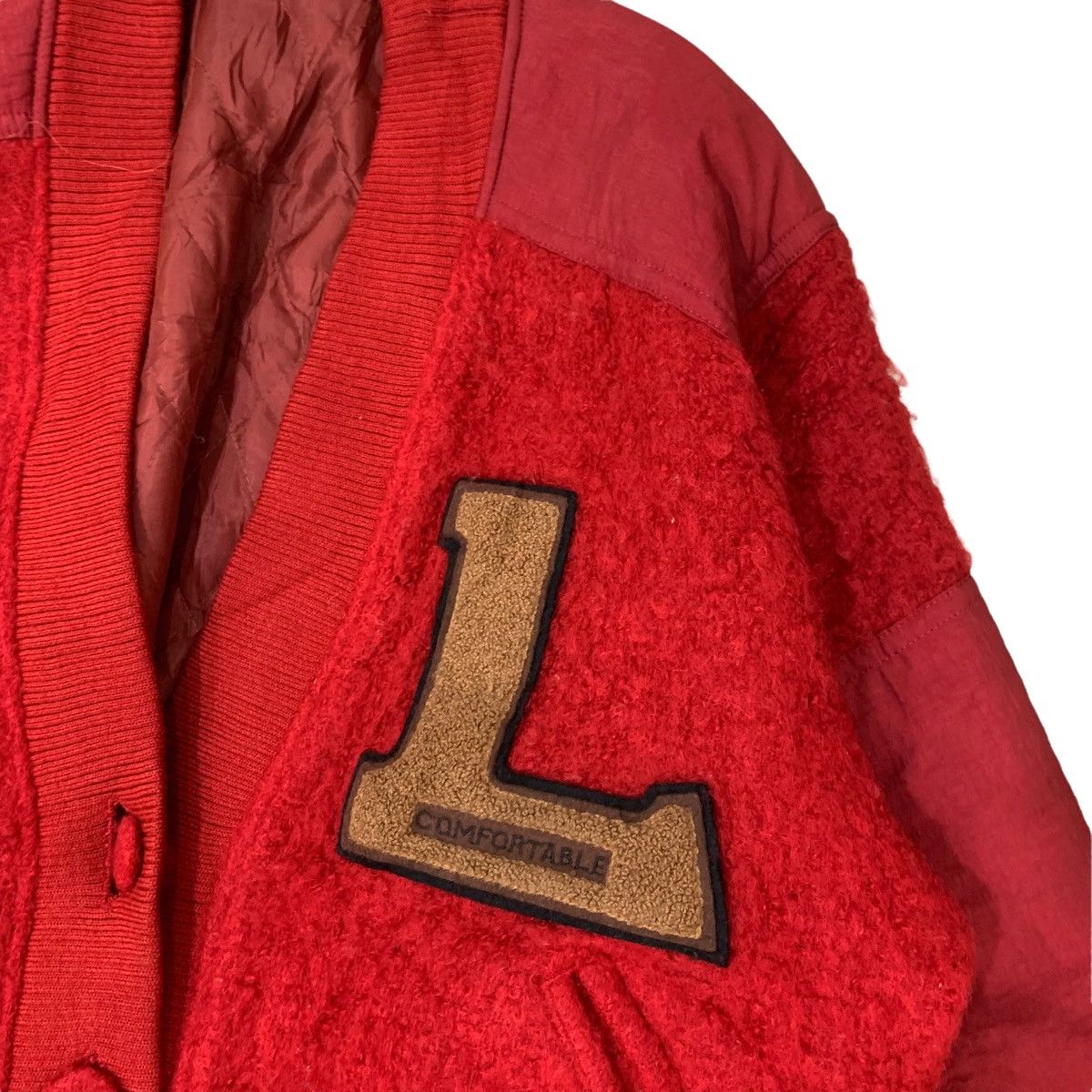 Japanese Brand Vintage Lisburn Wool Bomber Jacket Size US M / EU 48-50 / 2 - 6 Thumbnail