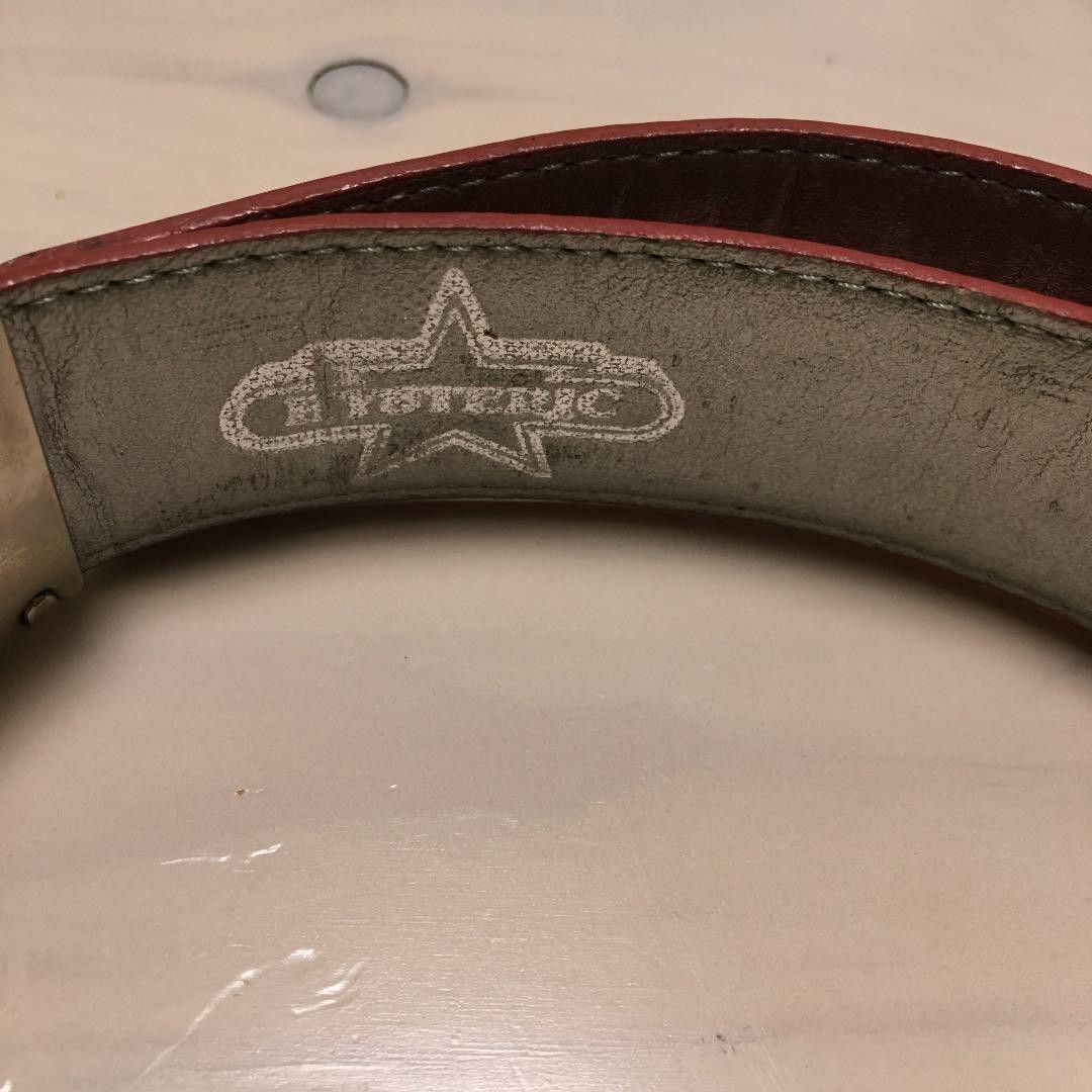 Hysteric Glamour Cobain "Love Buzz" Stitch Belt Size ONE SIZE - 6 Thumbnail