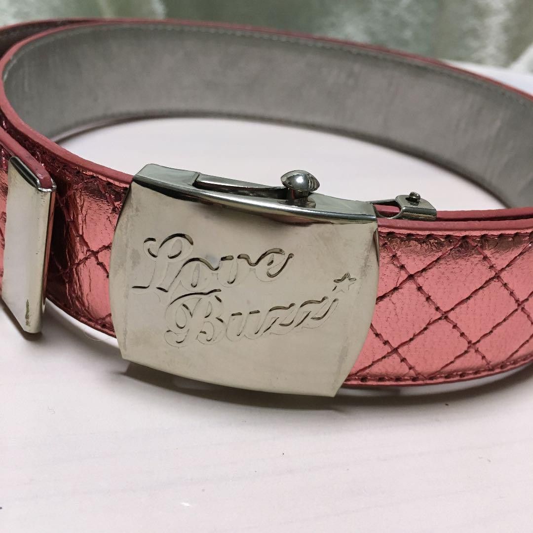 Hysteric Glamour Cobain "Love Buzz" Stitch Belt Size ONE SIZE - 2 Thumbnail