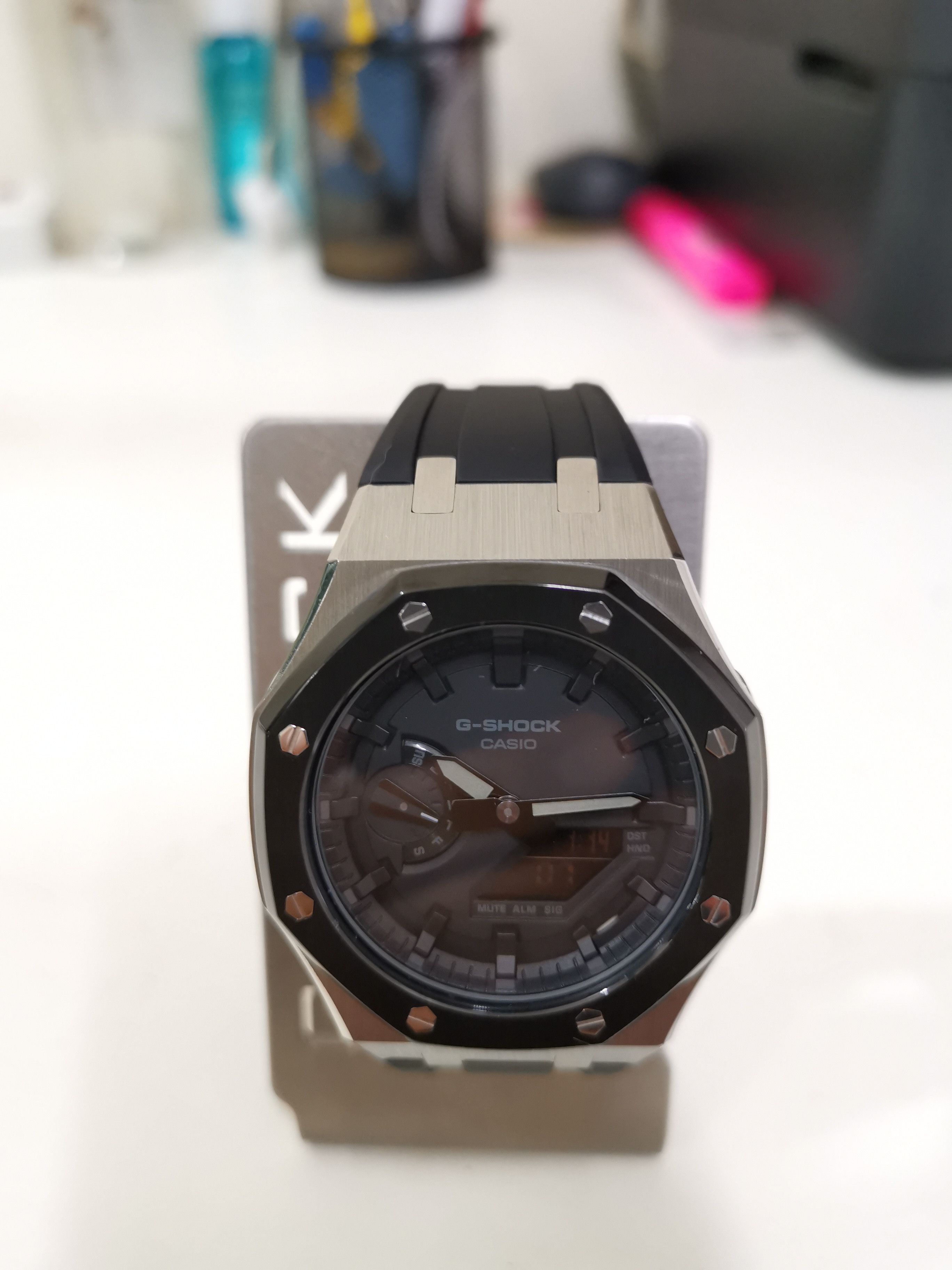 💥QUICK SALES💥G-Shock Casioak GA-2100 (Black Silver)