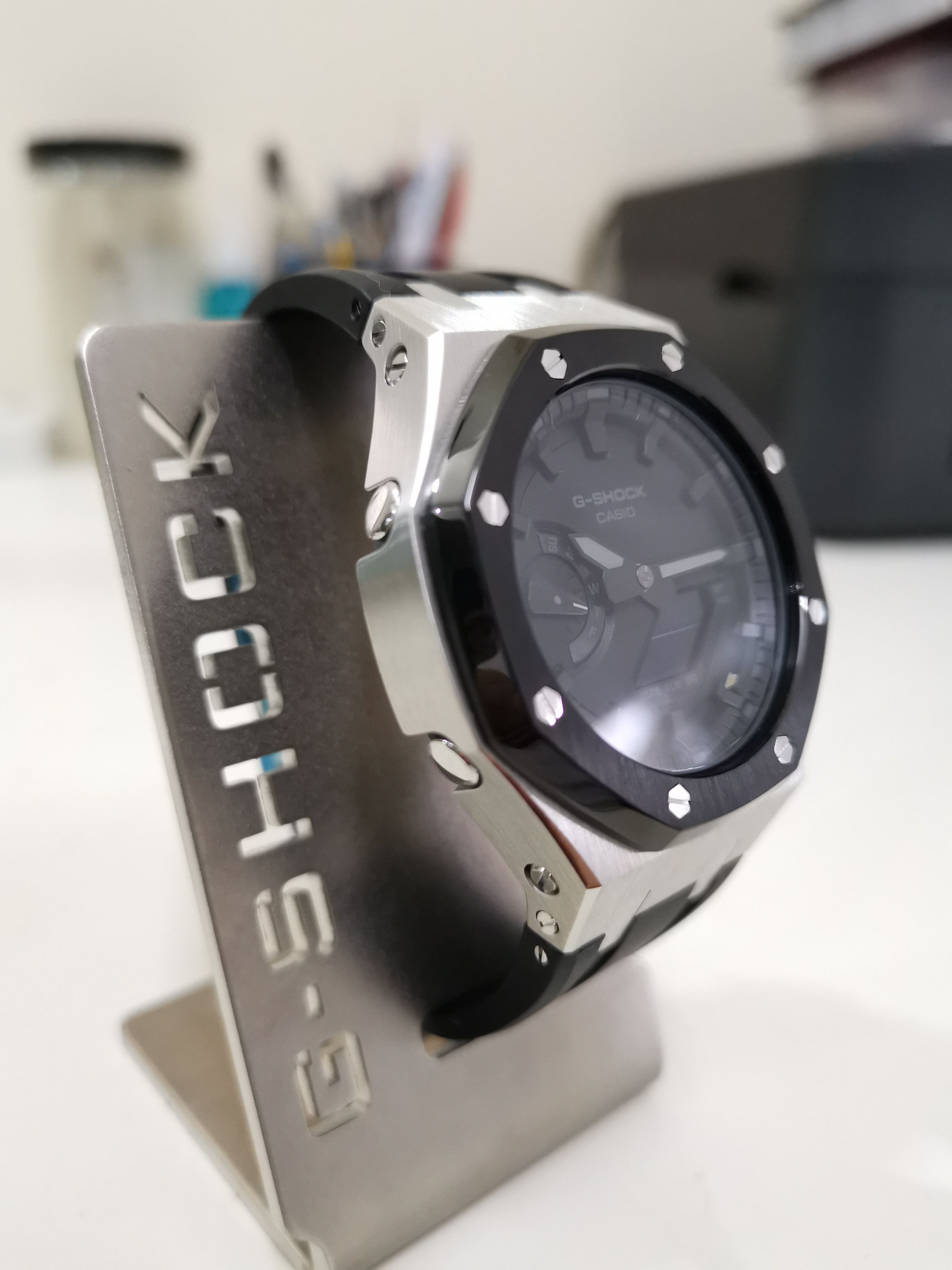 💥QUICK SALES💥G-Shock Casioak GA-2100 (Black Silver)