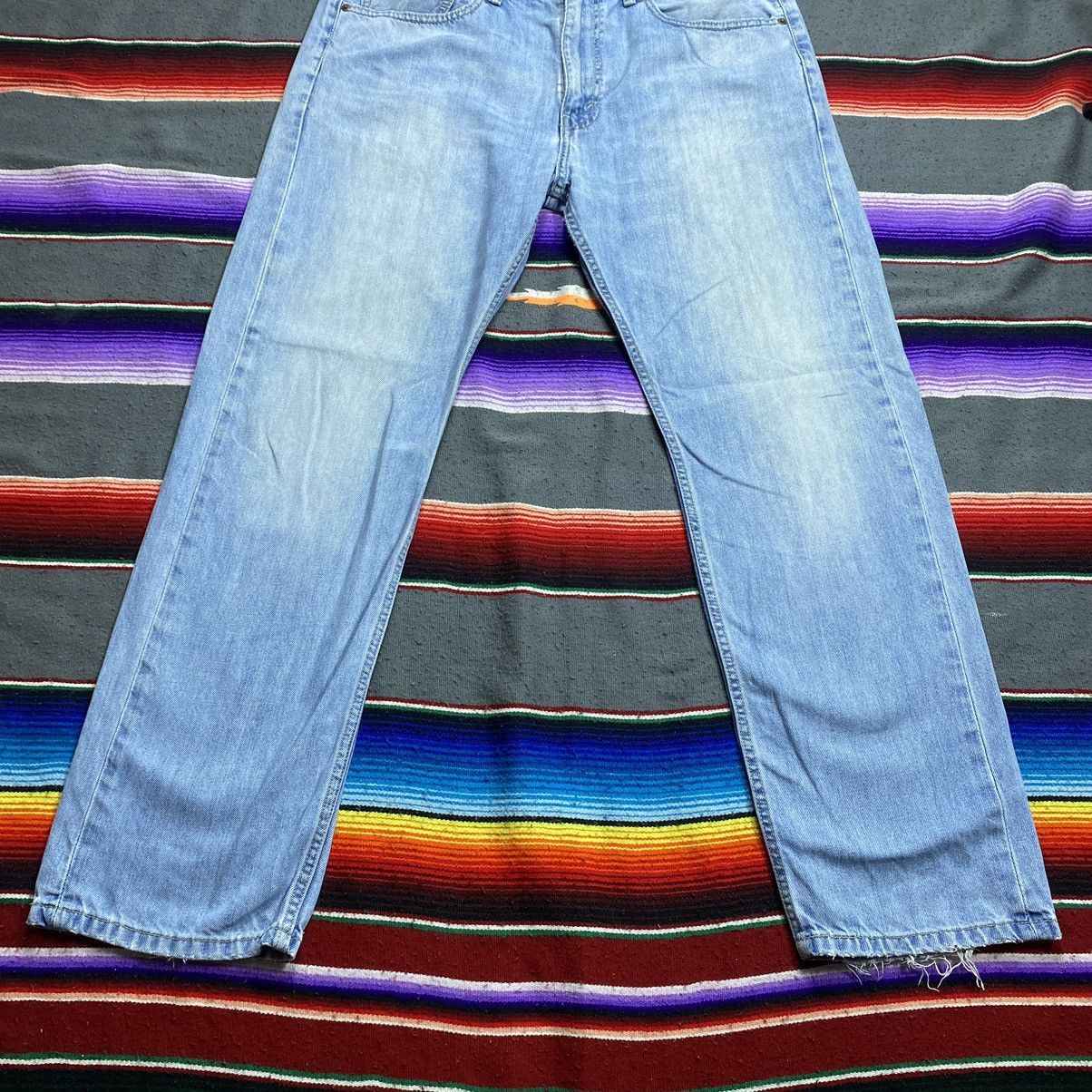 Levi's Vintage Levi’s 505 Blue Light Washed Denim Size US 38 / EU 54 - 3 Thumbnail