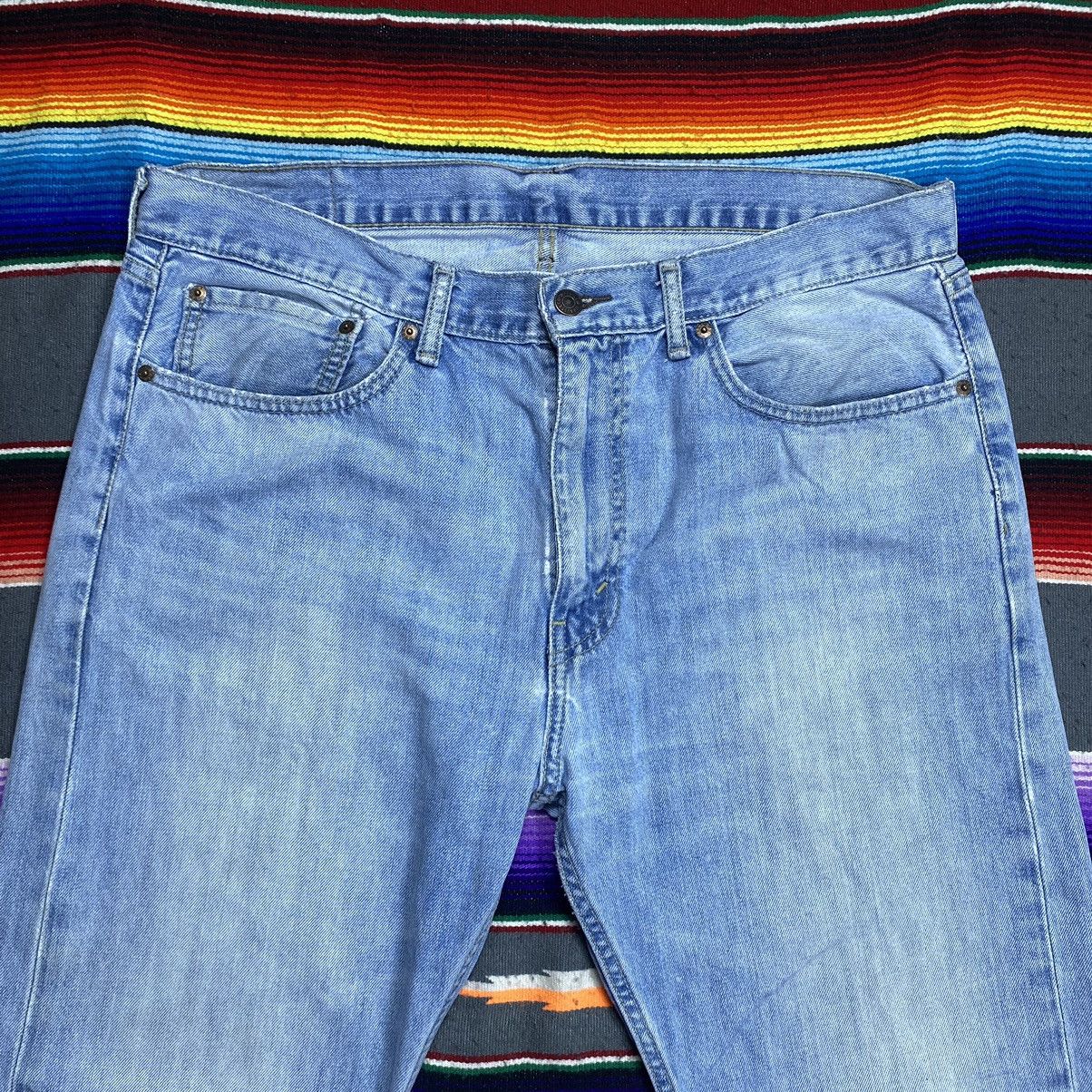 Levi's Vintage Levi’s 505 Blue Light Washed Denim Size US 38 / EU 54 - 2 Thumbnail
