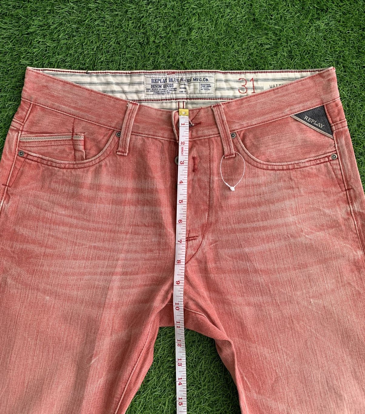 Diesel Vintage Distressed Replay Jeans Blue MFG.CO Size US 31 - 14 Thumbnail