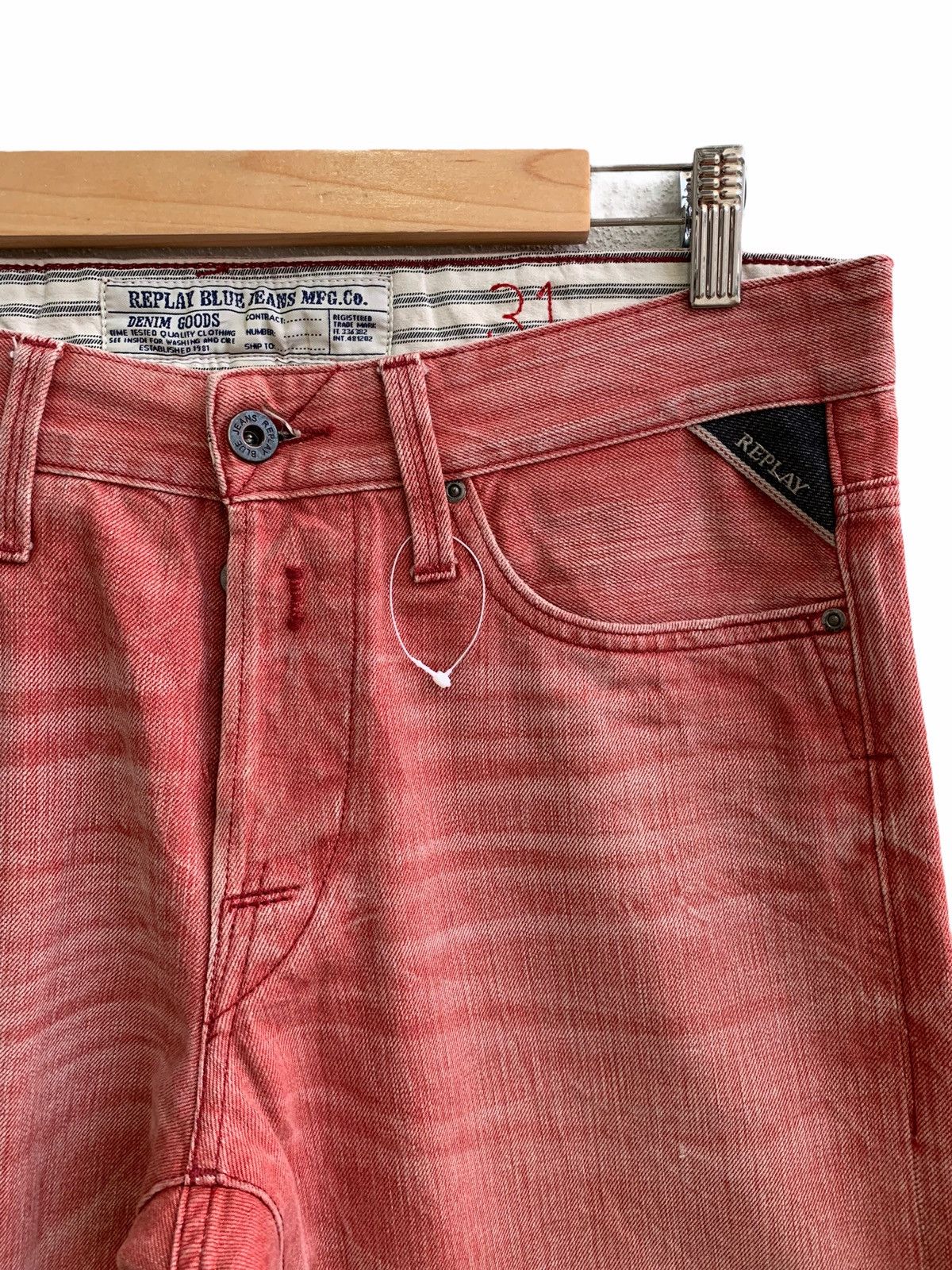 Diesel Vintage Distressed Replay Jeans Blue MFG.CO Size US 31 - 8 Thumbnail