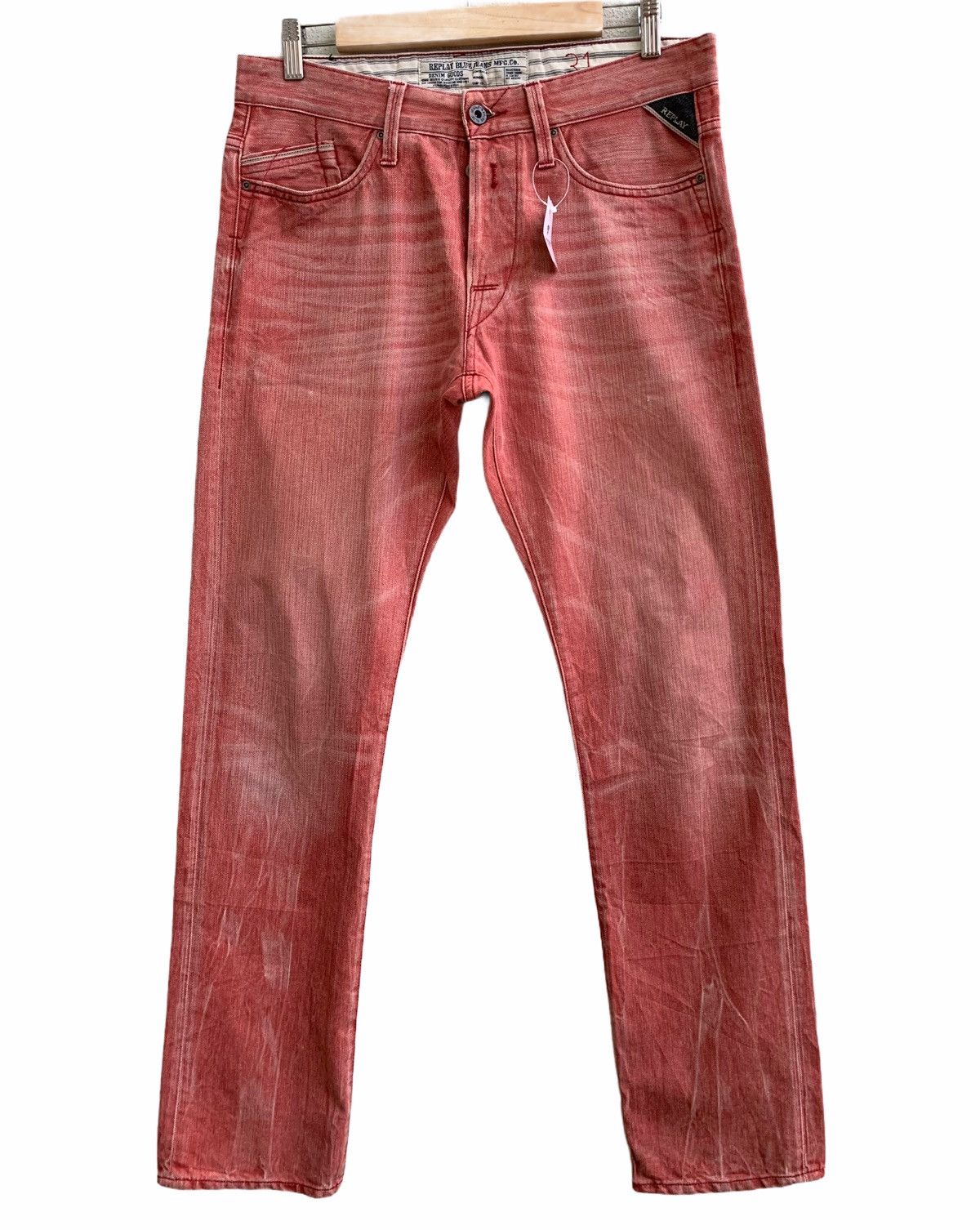 Diesel Vintage Distressed Replay Jeans Blue MFG.CO Size US 31 - 1 Thumbnail