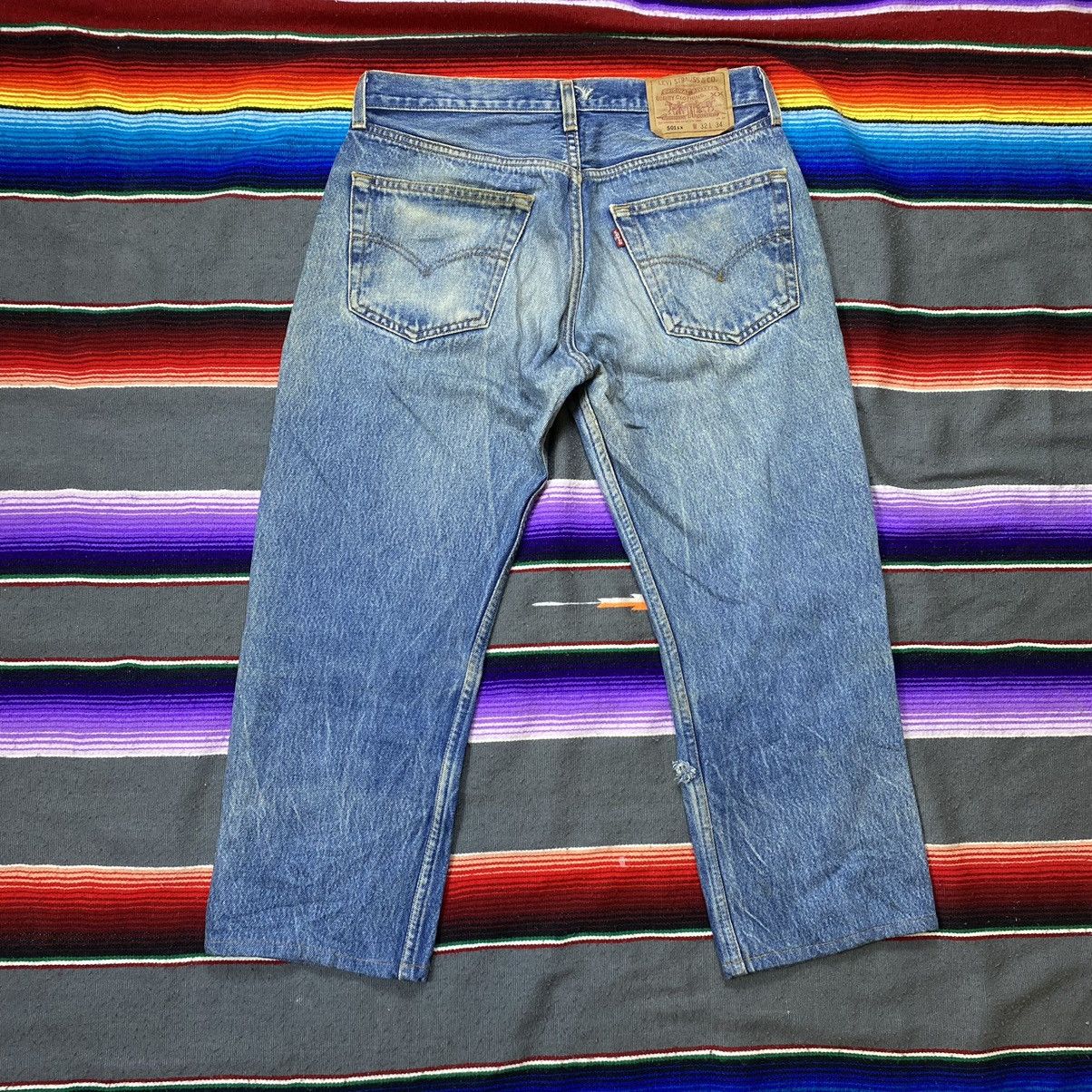 Levi's Vintage Levi’s 501xx Distressed Denim Size US 31 - 7 Thumbnail
