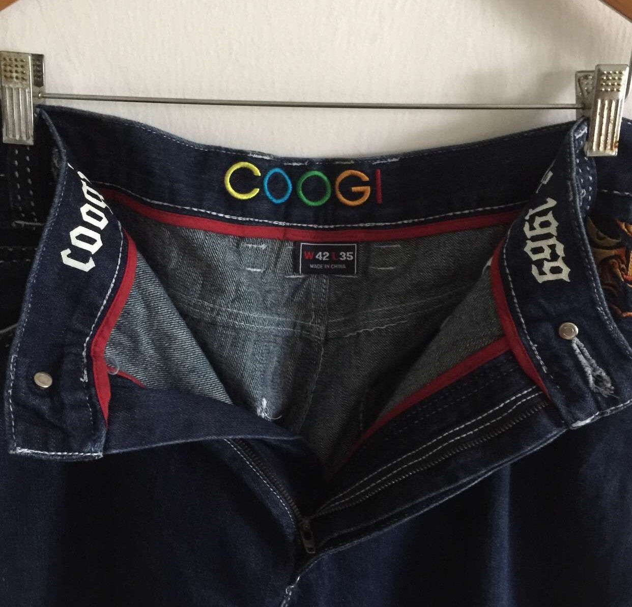 Coogi Coogi Multicolor Denim Jeans Trouser Pants Pop Art Styled Size US 42 / EU 58 - 9 Thumbnail