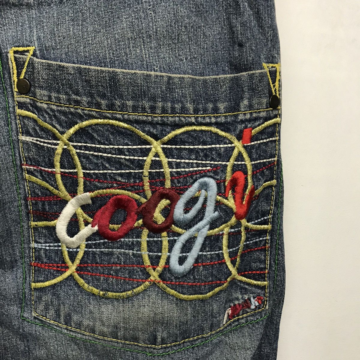 Coogi Coogi Hip Hop Style Selvedge Trousers Jeans Pants Size US 32 / EU 48 - 12 Thumbnail