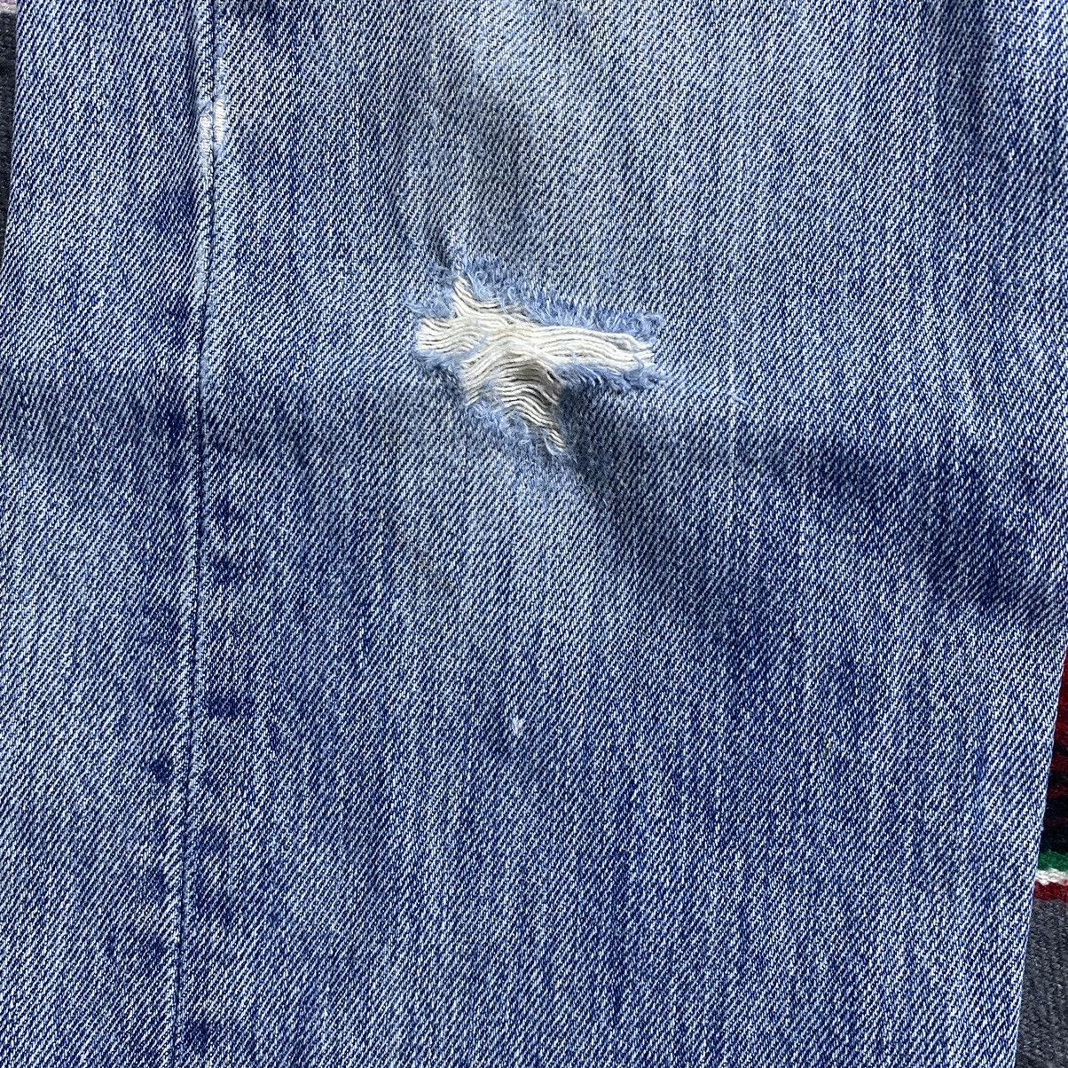 Levi's Vintage Levi’s 501 Y2k Distressed Denim Size US 32 / EU 48 - 4 Thumbnail