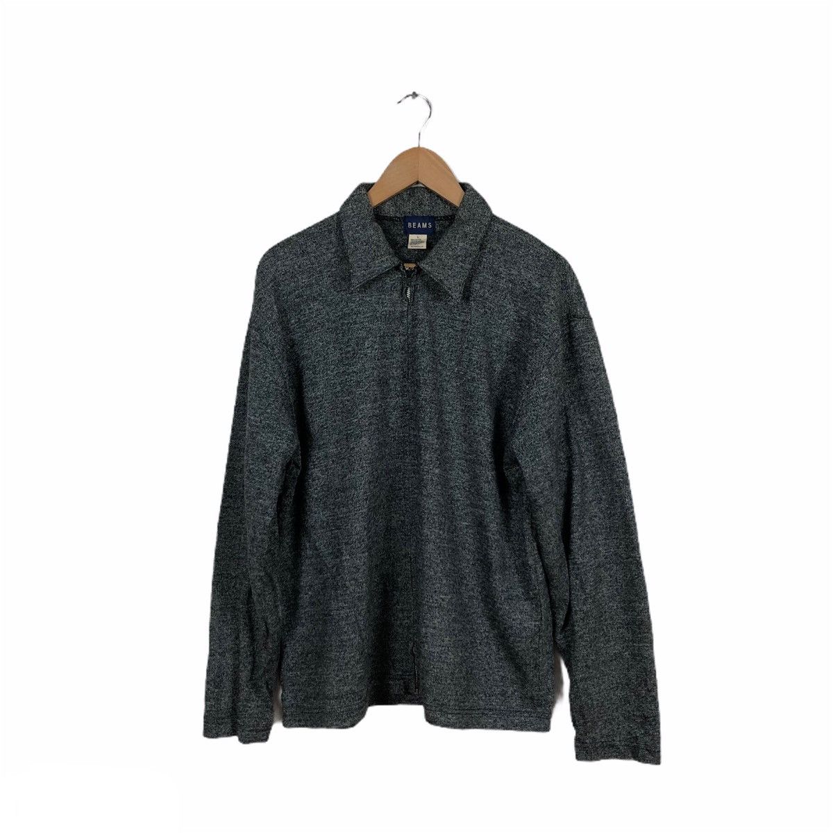 Beams Plus ZIPPER JACKET BEAMS GREY Size US L / EU 52-54 / 3 - 1 Thumbnail