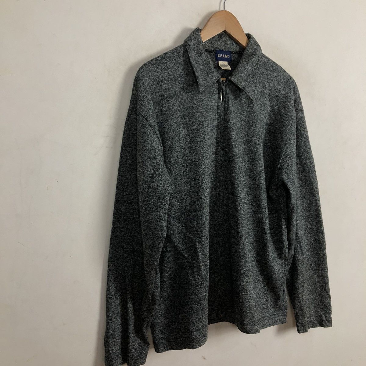 Beams Plus ZIPPER JACKET BEAMS GREY Size US L / EU 52-54 / 3 - 4 Thumbnail
