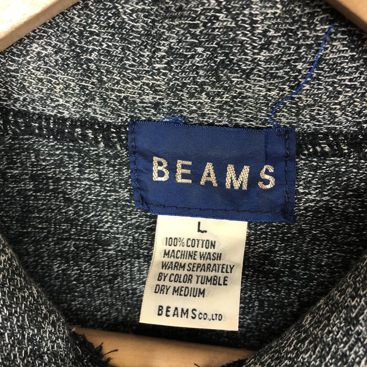 Beams Plus ZIPPER JACKET BEAMS GREY Size US L / EU 52-54 / 3 - 5 Thumbnail
