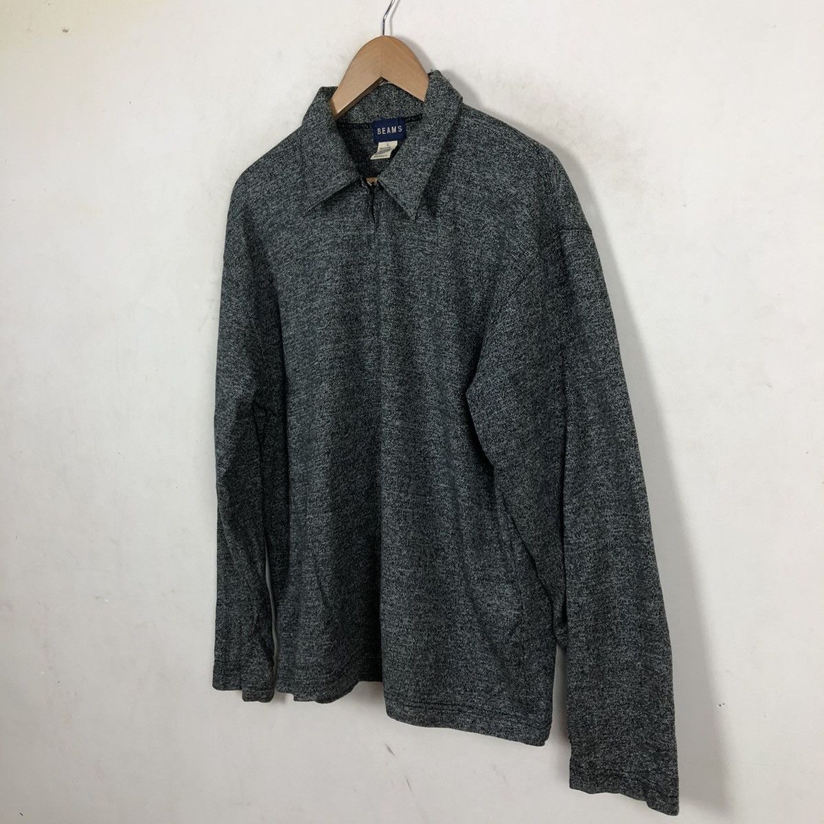 Beams Plus ZIPPER JACKET BEAMS GREY Size US L / EU 52-54 / 3 - 2 Thumbnail