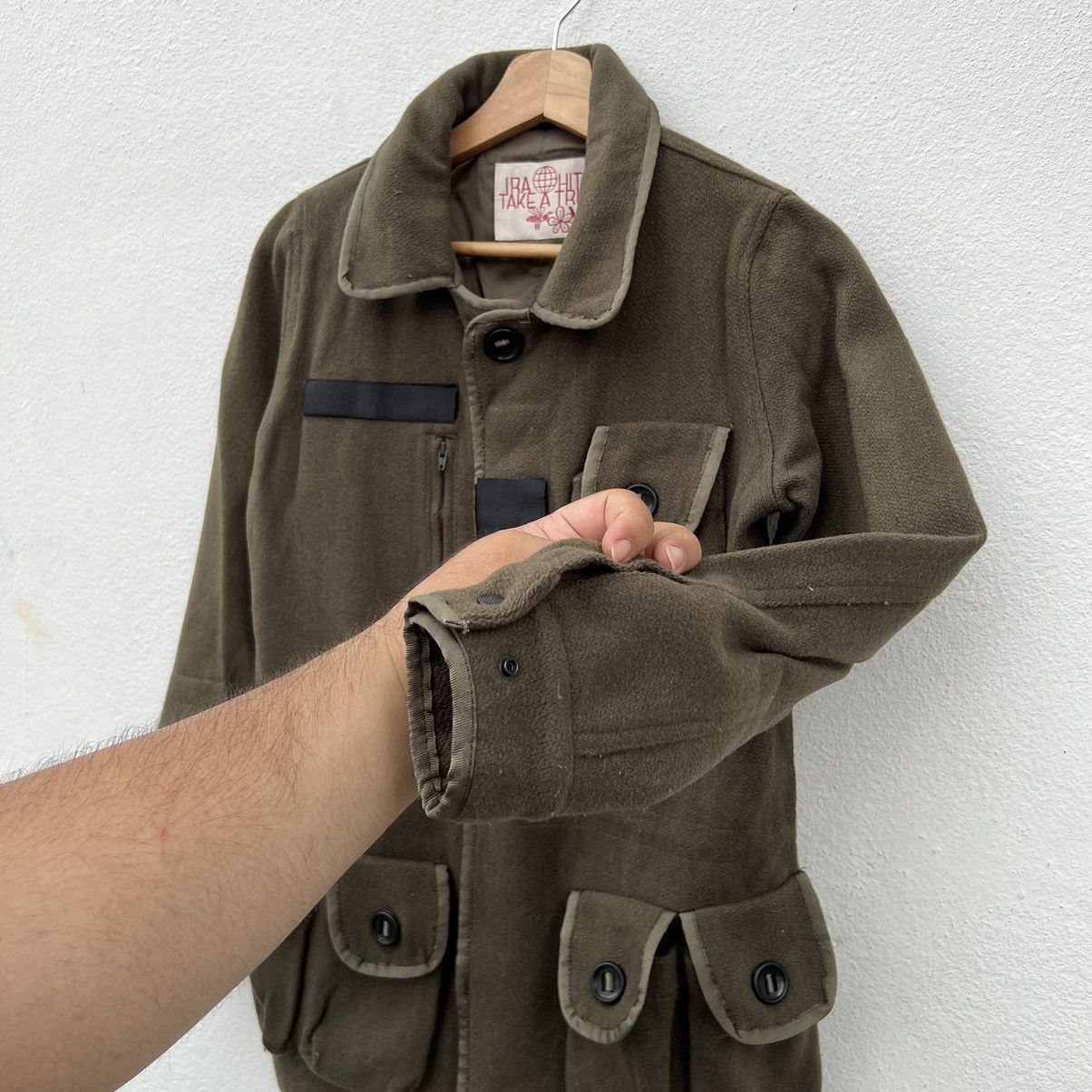 Japanese Brand VINTAGE US ISSUE JACKET PARACHUTE MULTI POCKET MILITARY Size US M / EU 48-50 / 2 - 7 Thumbnail