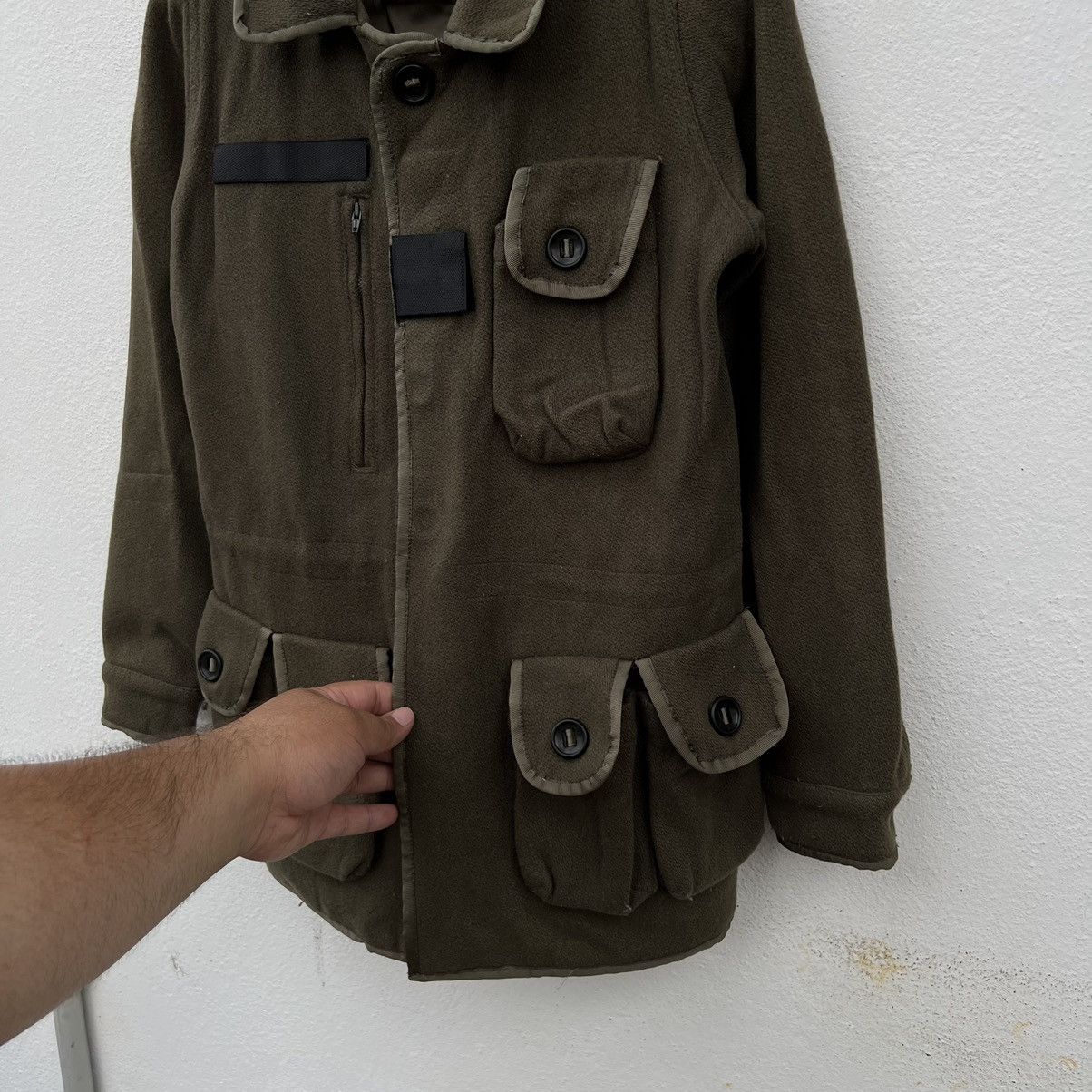 Japanese Brand VINTAGE US ISSUE JACKET PARACHUTE MULTI POCKET MILITARY Size US M / EU 48-50 / 2 - 6 Thumbnail