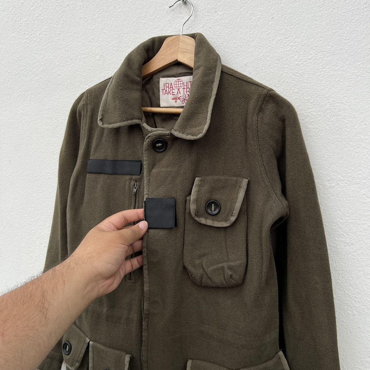 Japanese Brand VINTAGE US ISSUE JACKET PARACHUTE MULTI POCKET MILITARY Size US M / EU 48-50 / 2 - 5 Thumbnail