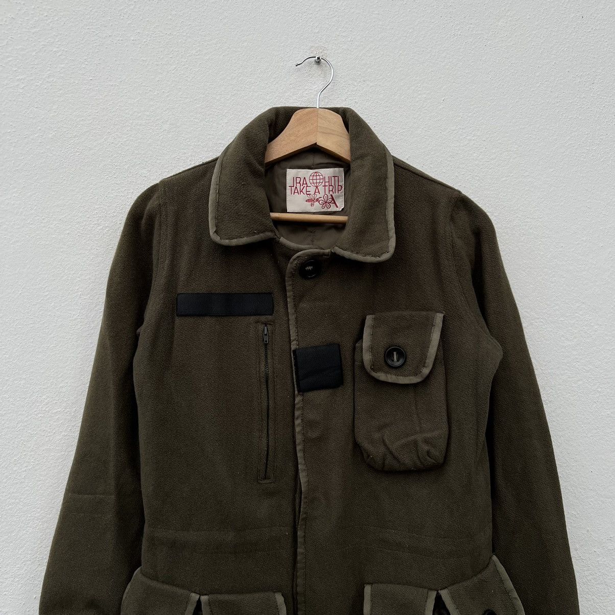 Japanese Brand VINTAGE US ISSUE JACKET PARACHUTE MULTI POCKET MILITARY Size US M / EU 48-50 / 2 - 3 Thumbnail
