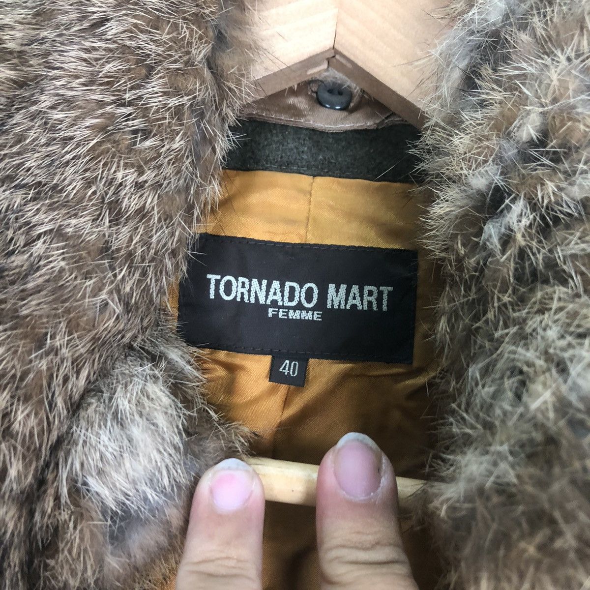 Hysteric Glamour MinkFur Collar Jacket Tornado Mart Japan Size US M / EU 48-50 / 2 - 12 Thumbnail