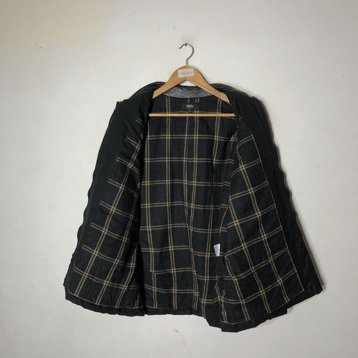 Japanese Brand MOSSIMO JACKET LEATHER COLLAR Size US M / EU 48-50 / 2 - 12 Thumbnail