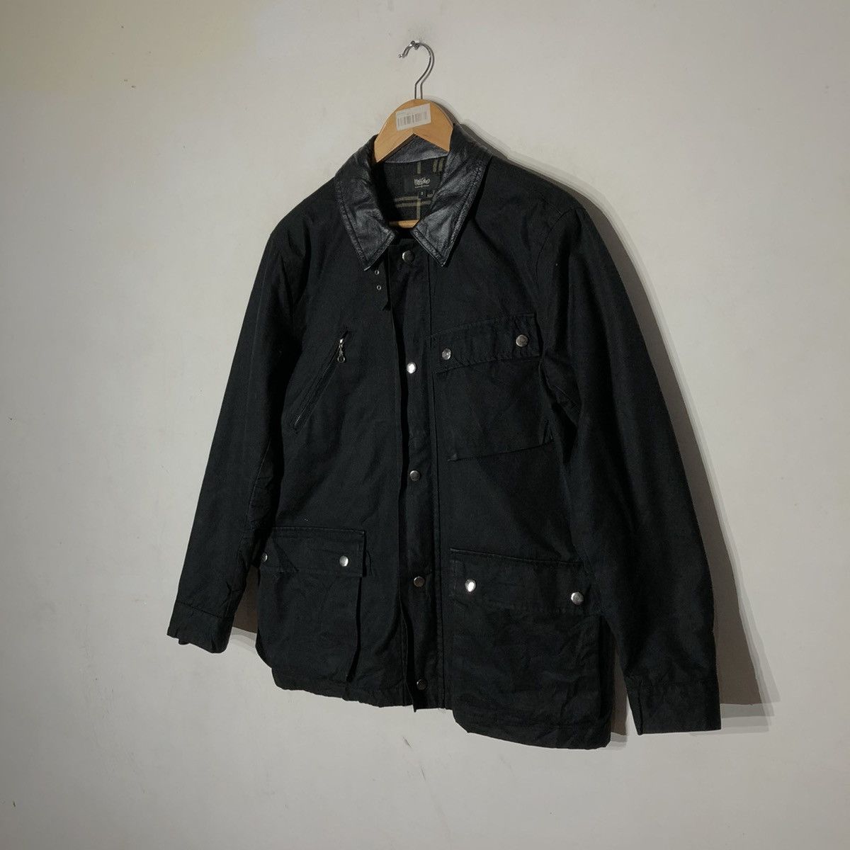 Japanese Brand MOSSIMO JACKET LEATHER COLLAR Size US M / EU 48-50 / 2 - 2 Thumbnail