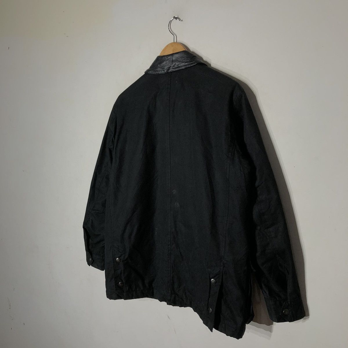 Japanese Brand MOSSIMO JACKET LEATHER COLLAR Size US M / EU 48-50 / 2 - 7 Thumbnail