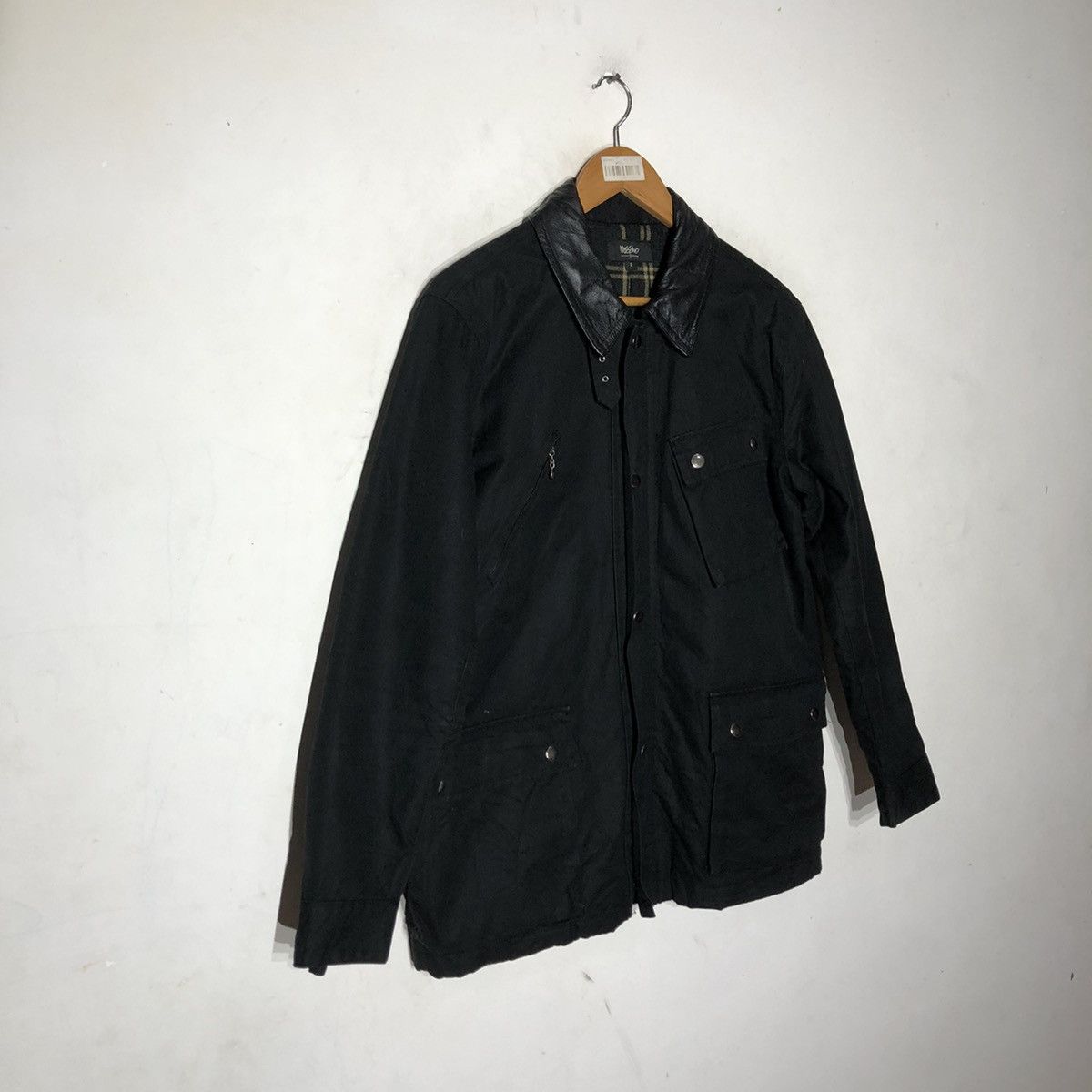 Japanese Brand MOSSIMO JACKET LEATHER COLLAR Size US M / EU 48-50 / 2 - 3 Thumbnail