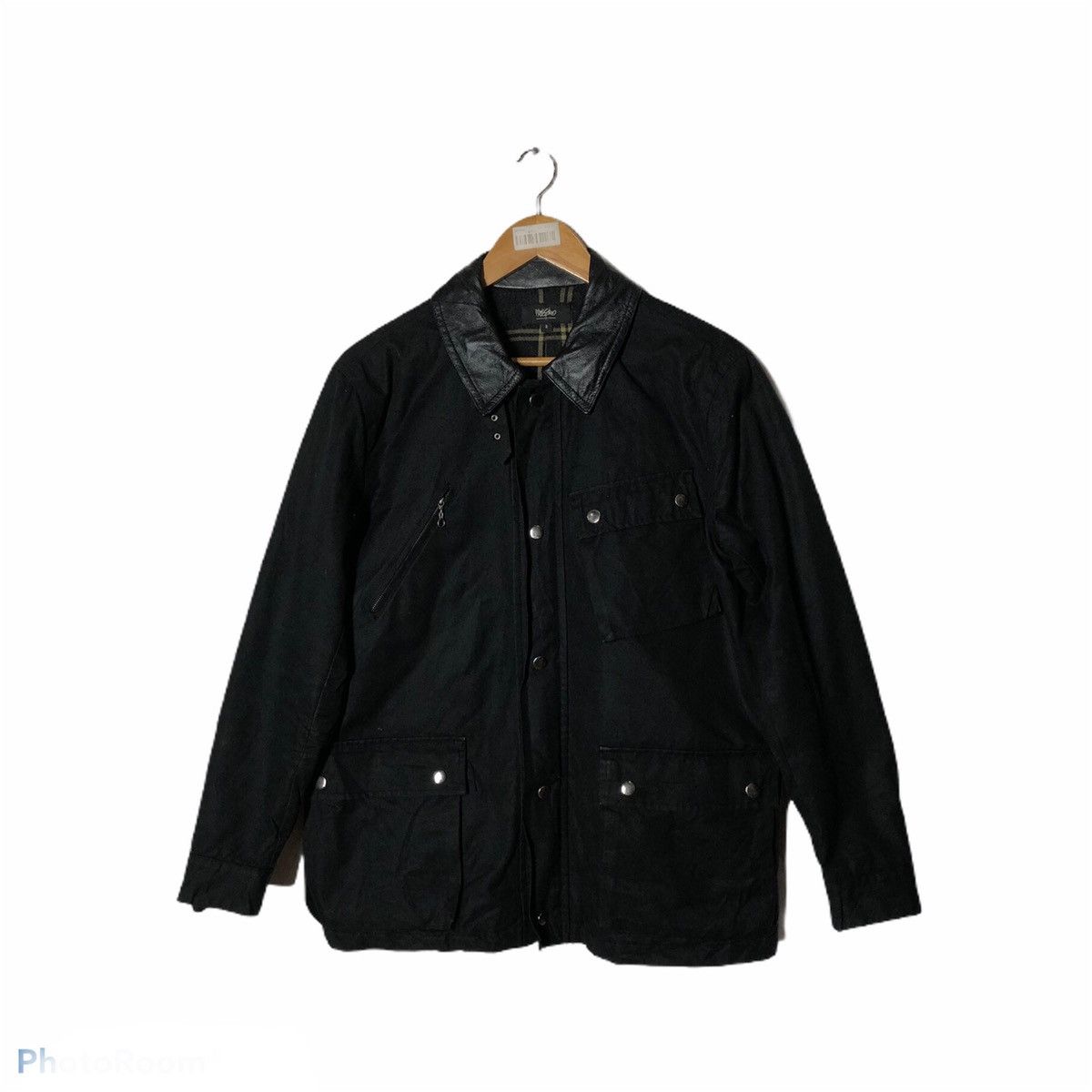 Japanese Brand MOSSIMO JACKET LEATHER COLLAR Size US M / EU 48-50 / 2 - 1 Thumbnail