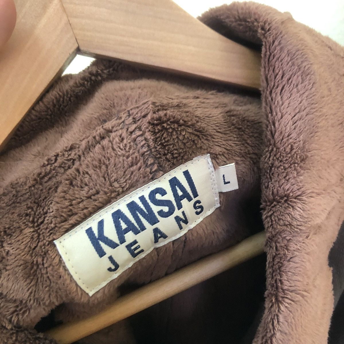 Japanese Brand Soft Leather Jacket Kansai Jeans Size US L / EU 52-54 / 3 - 6 Thumbnail