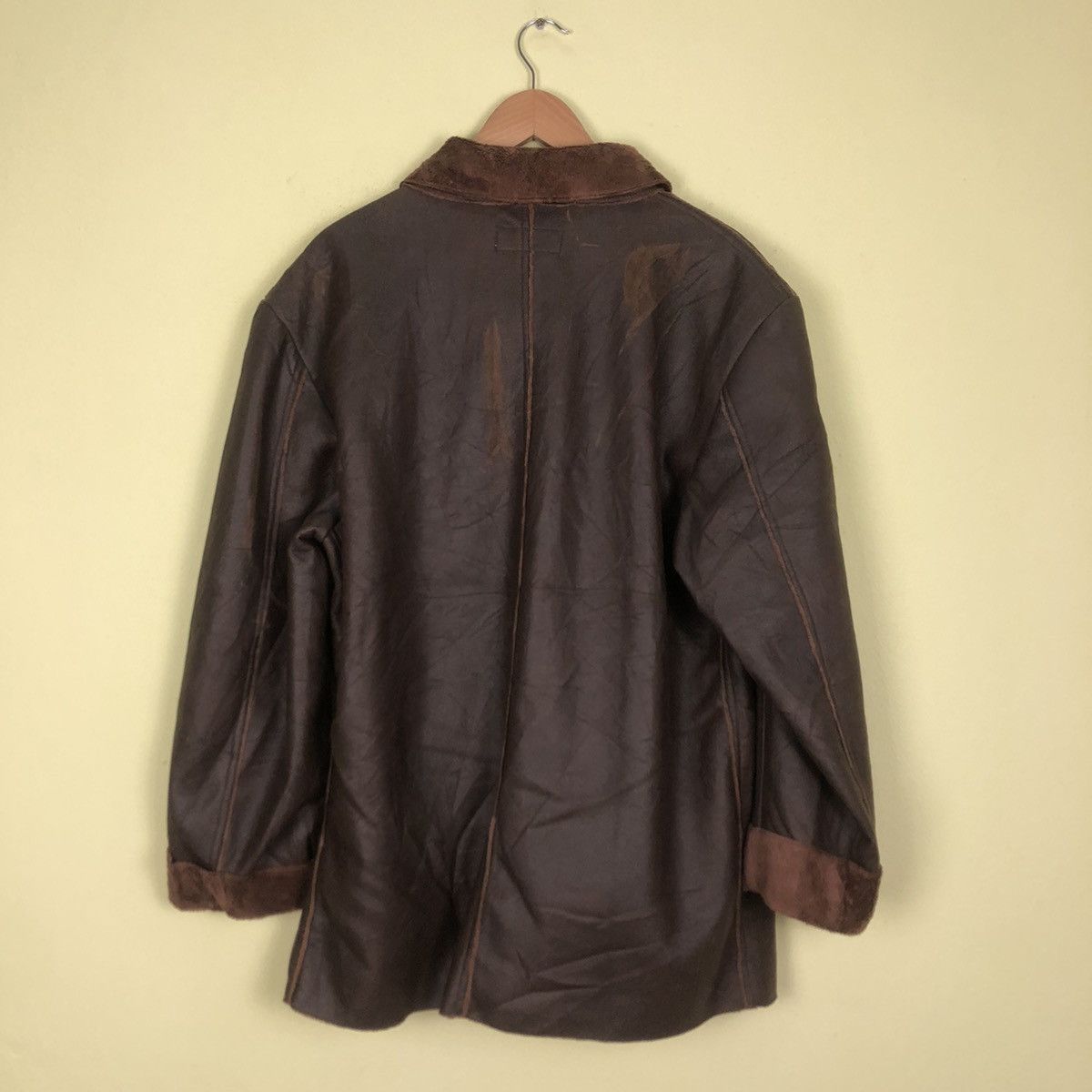 Japanese Brand Soft Leather Jacket Kansai Jeans Size US L / EU 52-54 / 3 - 5 Thumbnail