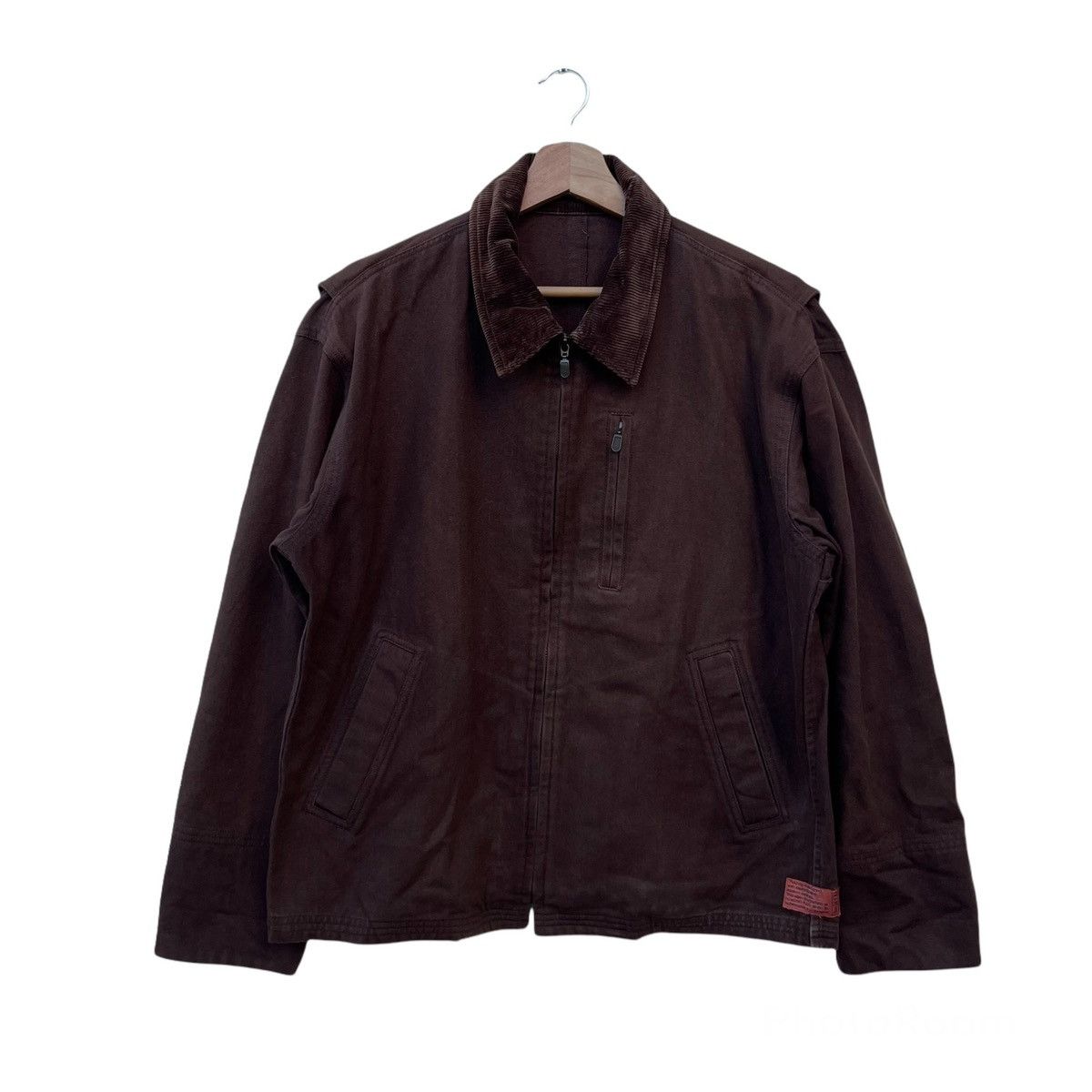 Japanese Brand VINTAGE HIKORY CHORE JACKET TRADING JAPAN Size US L / EU 52-54 / 3 - 1 Thumbnail