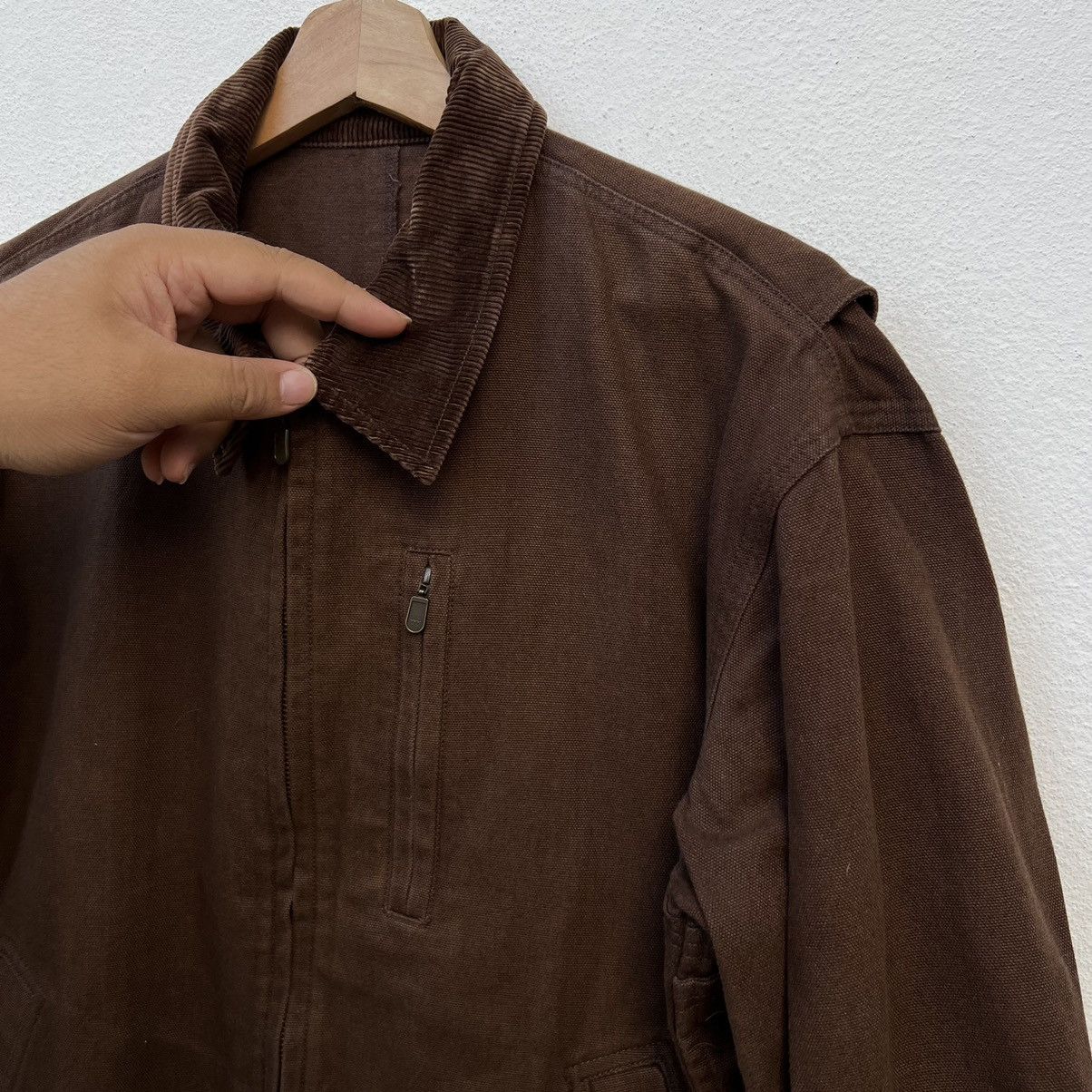 Japanese Brand VINTAGE HIKORY CHORE JACKET TRADING JAPAN Size US L / EU 52-54 / 3 - 8 Thumbnail