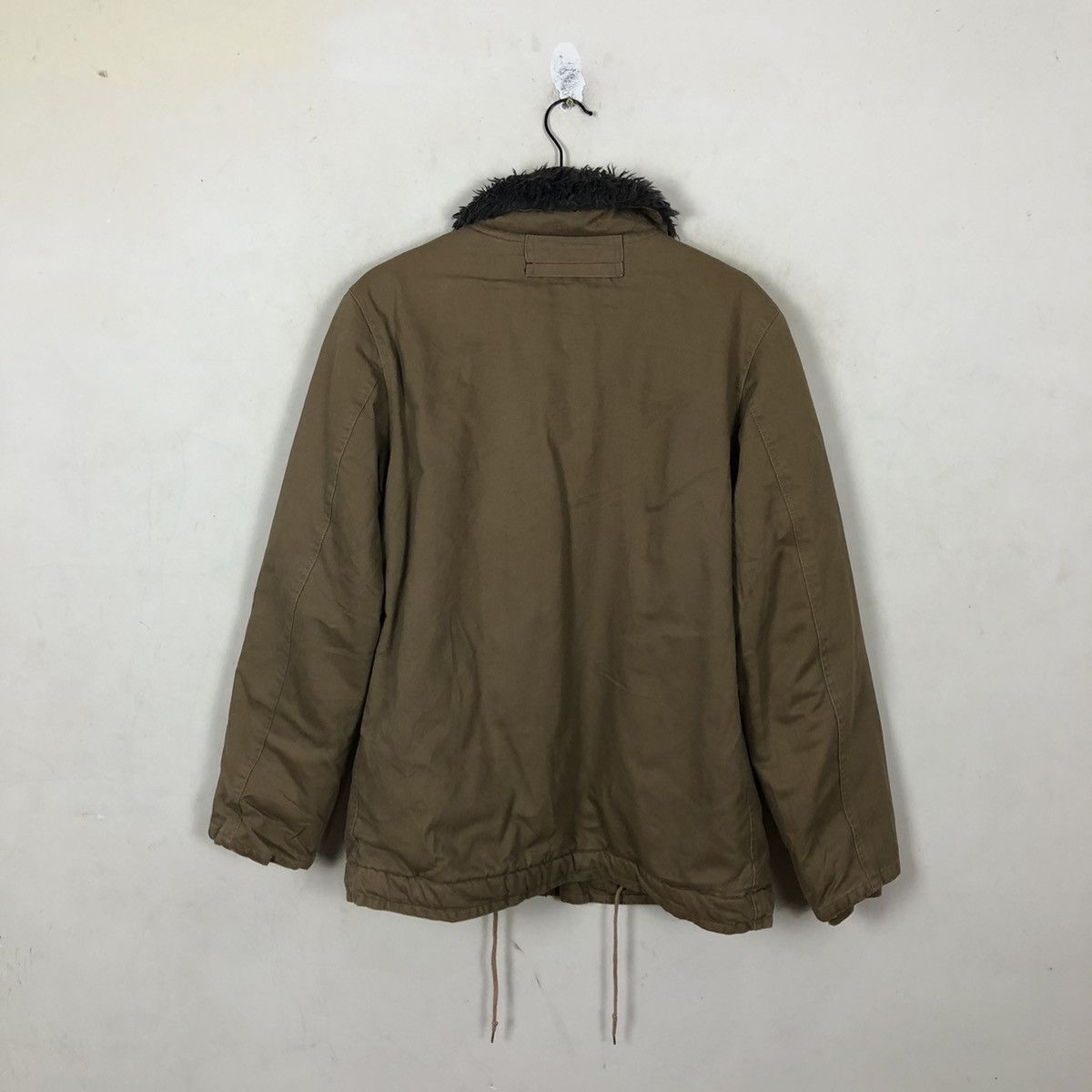 Japanese Brand 🔥90’s DECK JACKET SIX STAR MILITARY USN DESIGN MINK FUR Size US L / EU 52-54 / 3 - 9 Thumbnail