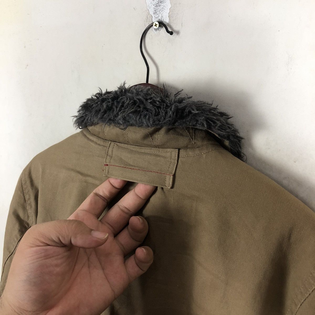 Japanese Brand 🔥90’s DECK JACKET SIX STAR MILITARY USN DESIGN MINK FUR Size US L / EU 52-54 / 3 - 10 Thumbnail