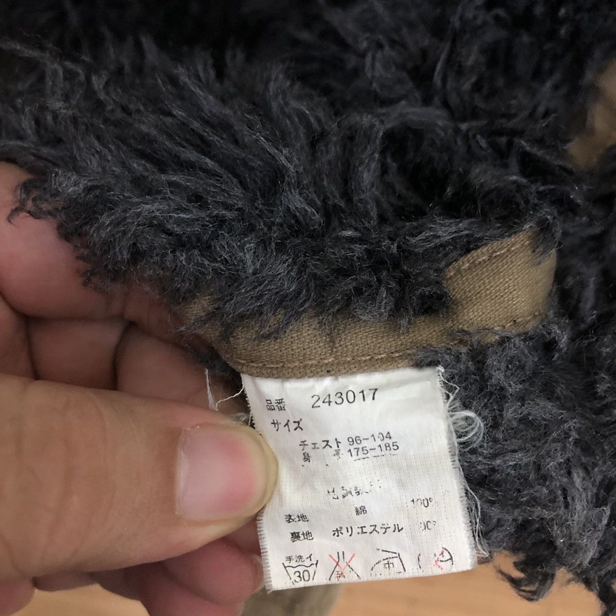 Japanese Brand 🔥90’s DECK JACKET SIX STAR MILITARY USN DESIGN MINK FUR Size US L / EU 52-54 / 3 - 15 Thumbnail