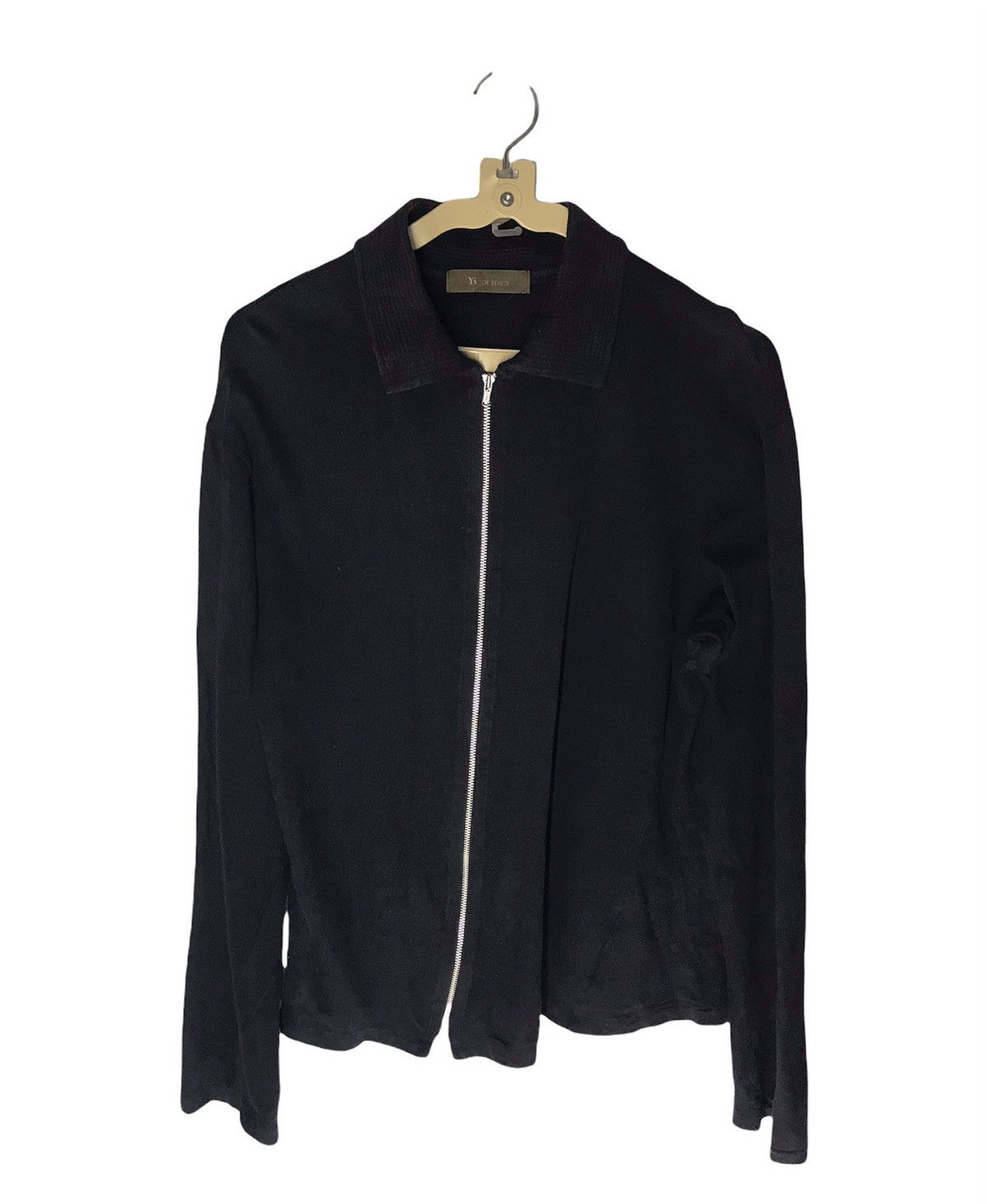 image of Yohji Yamamoto x YS For Men Best Offer Y’S For Men Zipper Sweater in Black (Size Medium)