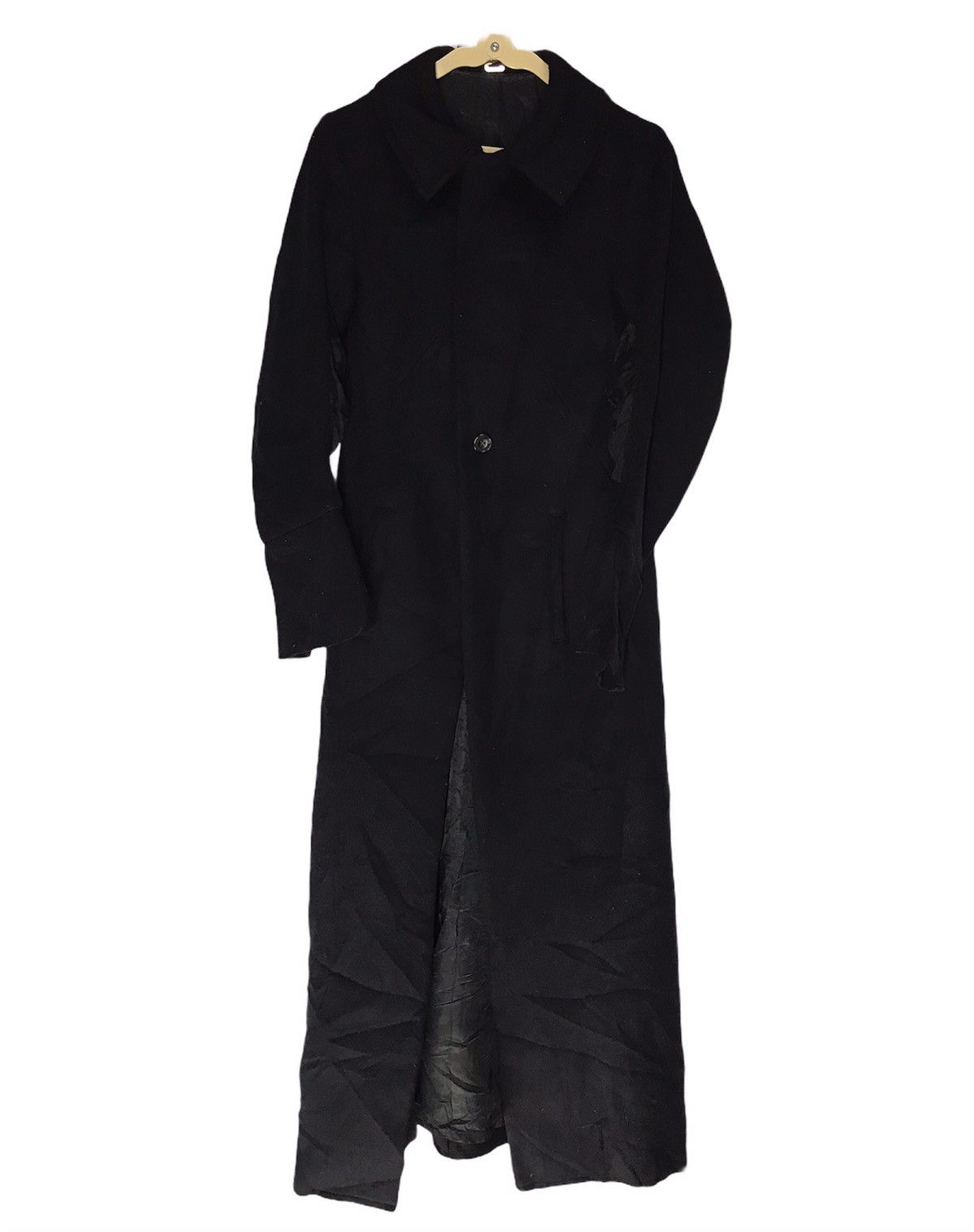 Designer × Japanese Brand × Yohji Yamamoto 🔥BEST OFFER🔥Yohji Yamamoto signature wool long coat Size US S / EU 44-46 / 1 - 1 Thumbnail