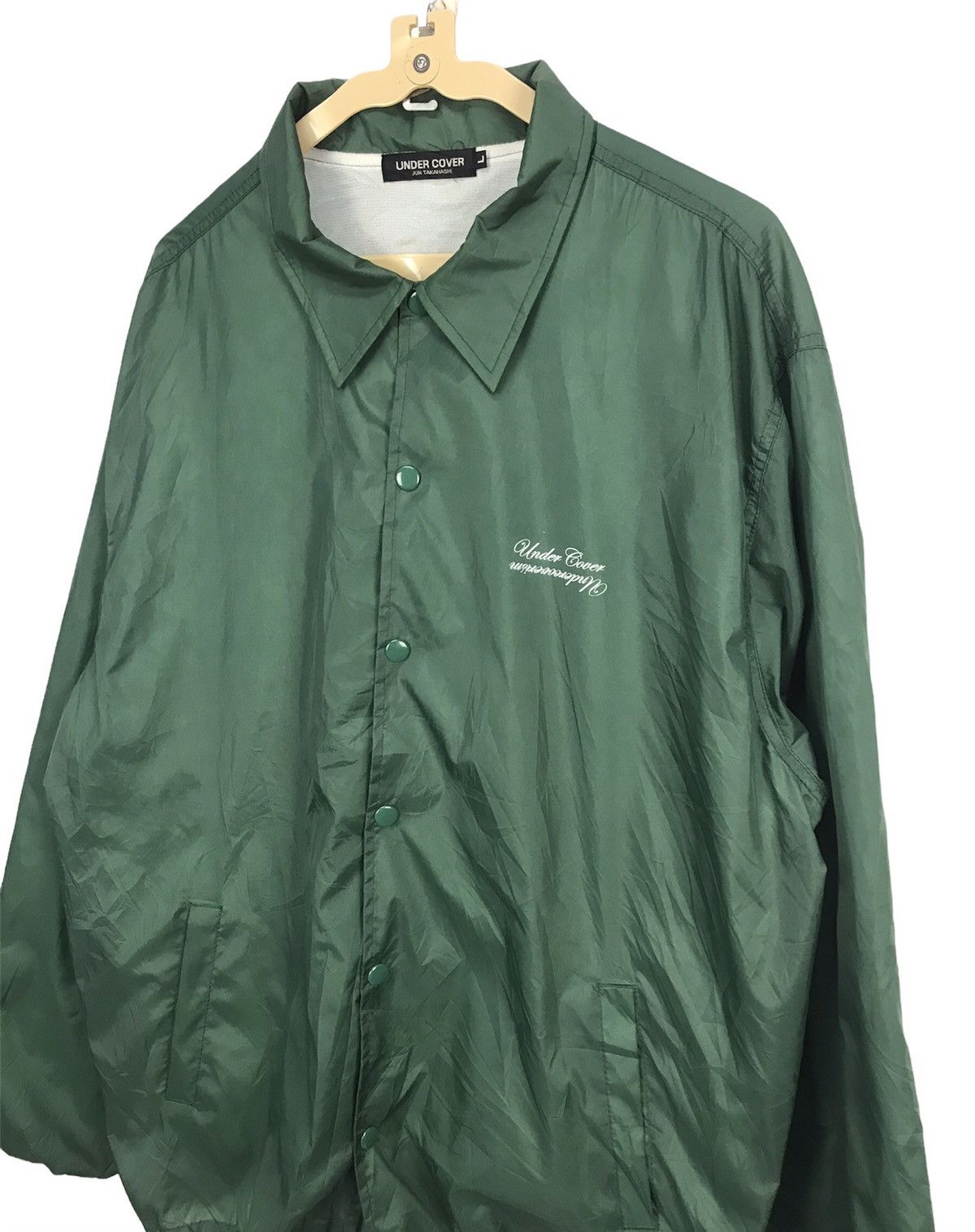 Japanese Brand × Jun Takahashi × Undercover 🔥BEST OFFER 🔥Undercover snap button nylon jacket Size US L / EU 52-54 / 3 - 3 Thumbnail