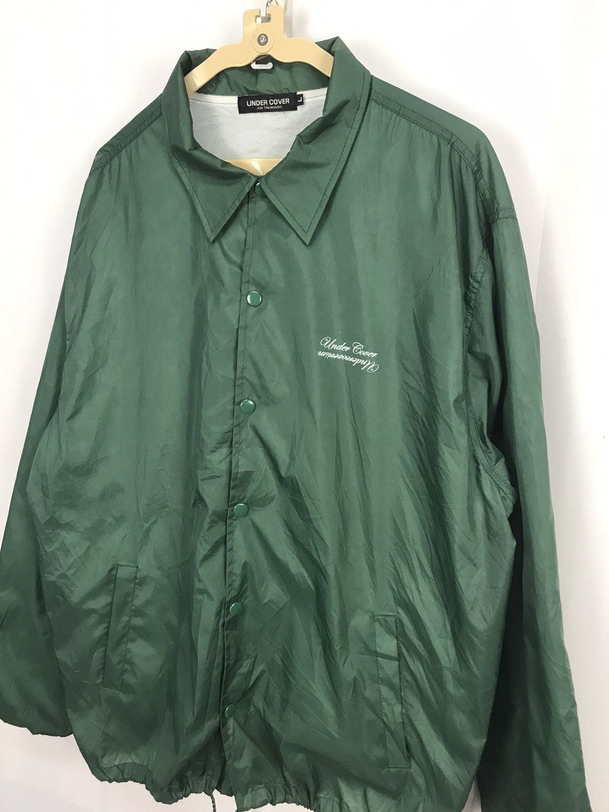 Japanese Brand × Jun Takahashi × Undercover 🔥BEST OFFER 🔥Undercover snap button nylon jacket Size US L / EU 52-54 / 3 - 7 Thumbnail