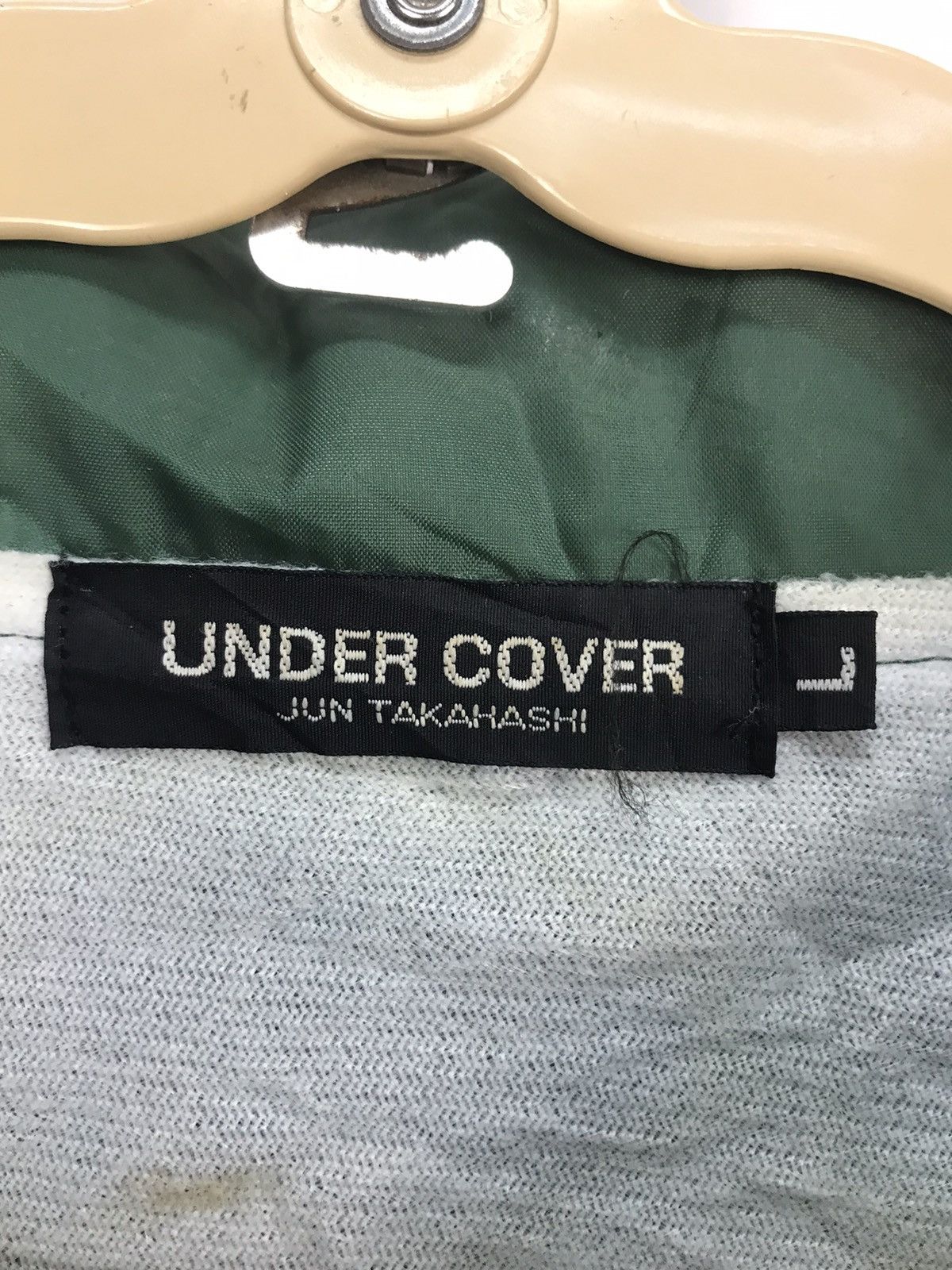 Japanese Brand × Jun Takahashi × Undercover 🔥BEST OFFER 🔥Undercover snap button nylon jacket Size US L / EU 52-54 / 3 - 4 Thumbnail