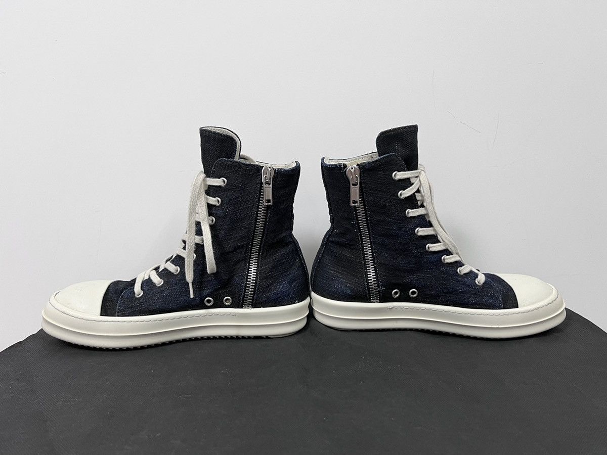 Rick Owens × Rick Owens Drkshdw Rick owens drkshdw ramones hi-top in black size41.5 Size US 8.5 / EU 41-42 - 7 Thumbnail