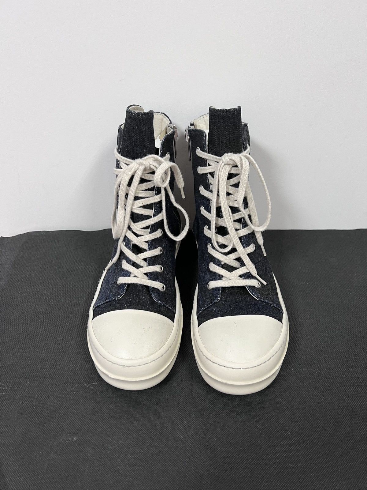 Rick Owens × Rick Owens Drkshdw Rick owens drkshdw ramones hi-top in black size41.5 Size US 8.5 / EU 41-42 - 5 Thumbnail