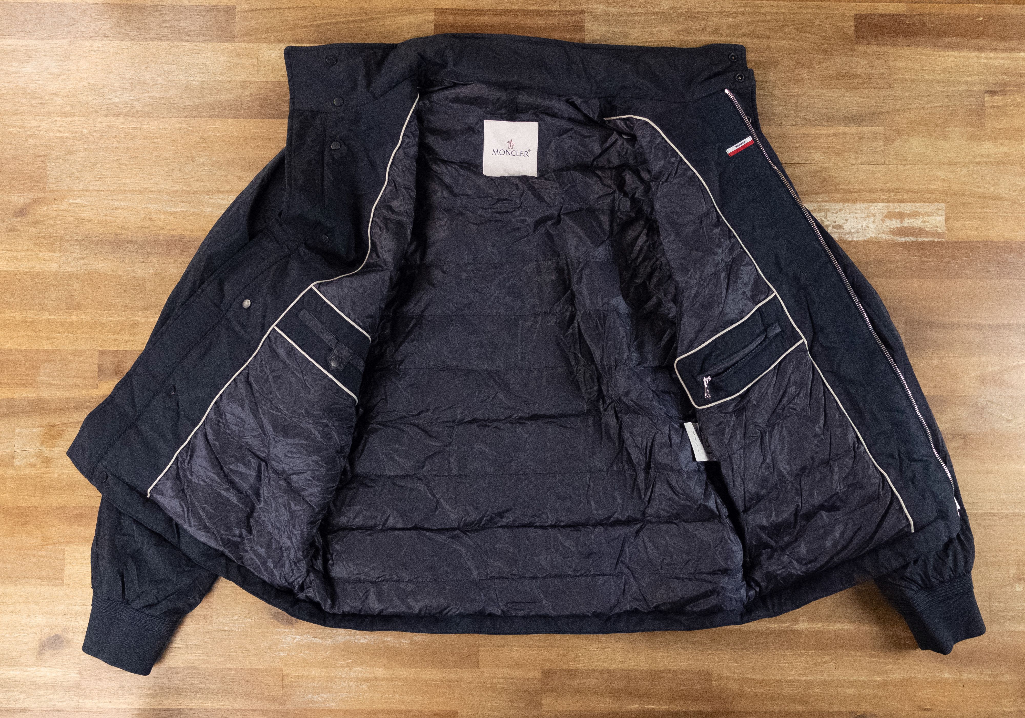 Moncler Moncler Authie lightweight navy blue down puffer jacket L 3 Size US L / EU 52-54 / 3 - 5 Thumbnail