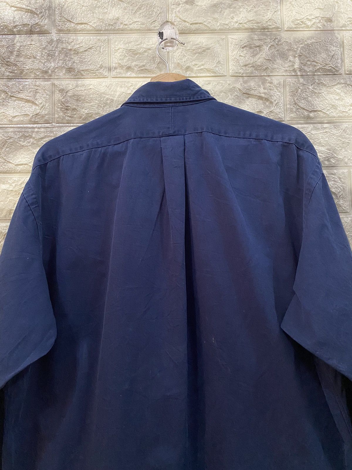 Polo Ralph Lauren Vintage Polo Ralph Lauren navy blue shirt Size US M / EU 48-50 / 2 - 8 Thumbnail