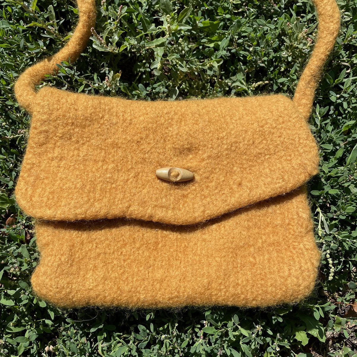 Vintage Vintage 90s Mohair Teddy Shopper Baggy Streetwear Worn In OS Size ONE SIZE - 3 Thumbnail